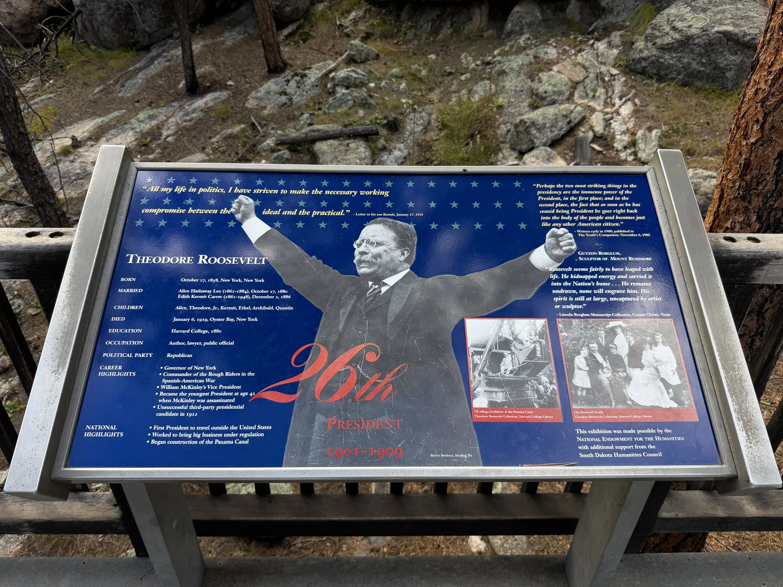 Presidential Hike Mount Rushmore National Memorial Black Hills South Dakota