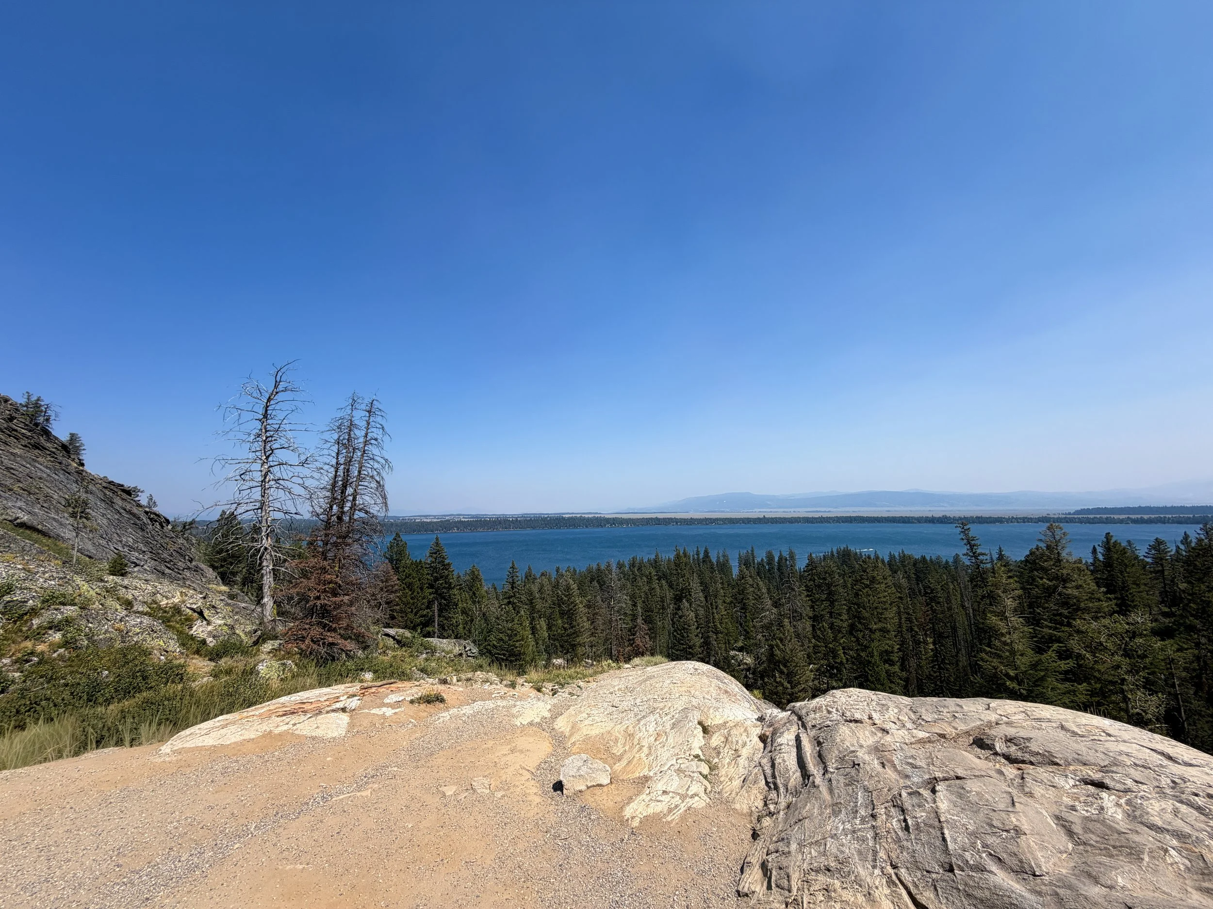 Inspiration Point Trail Grand Teton National Park Wyoming