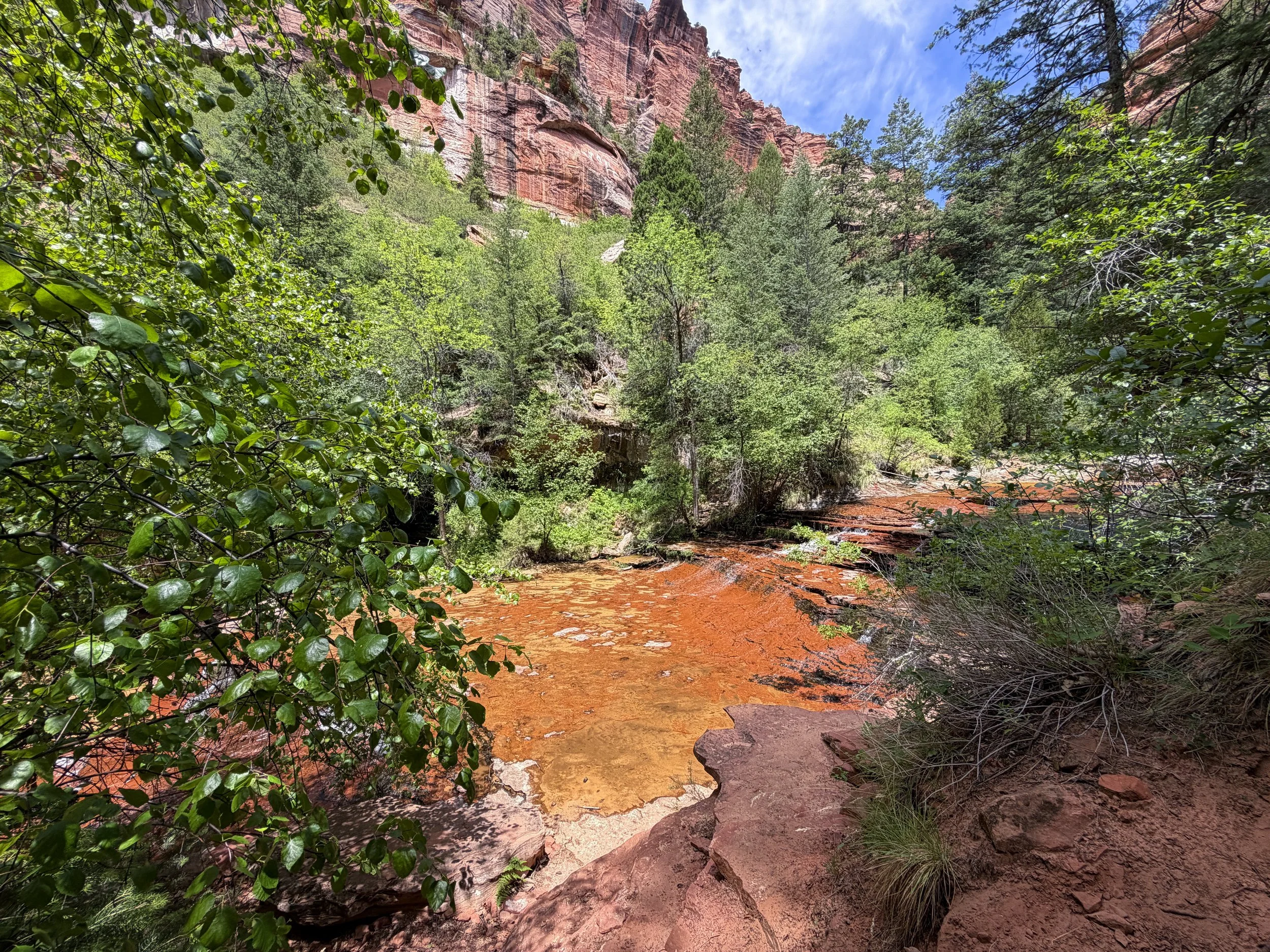 Subway Trail Zion National Park Utah