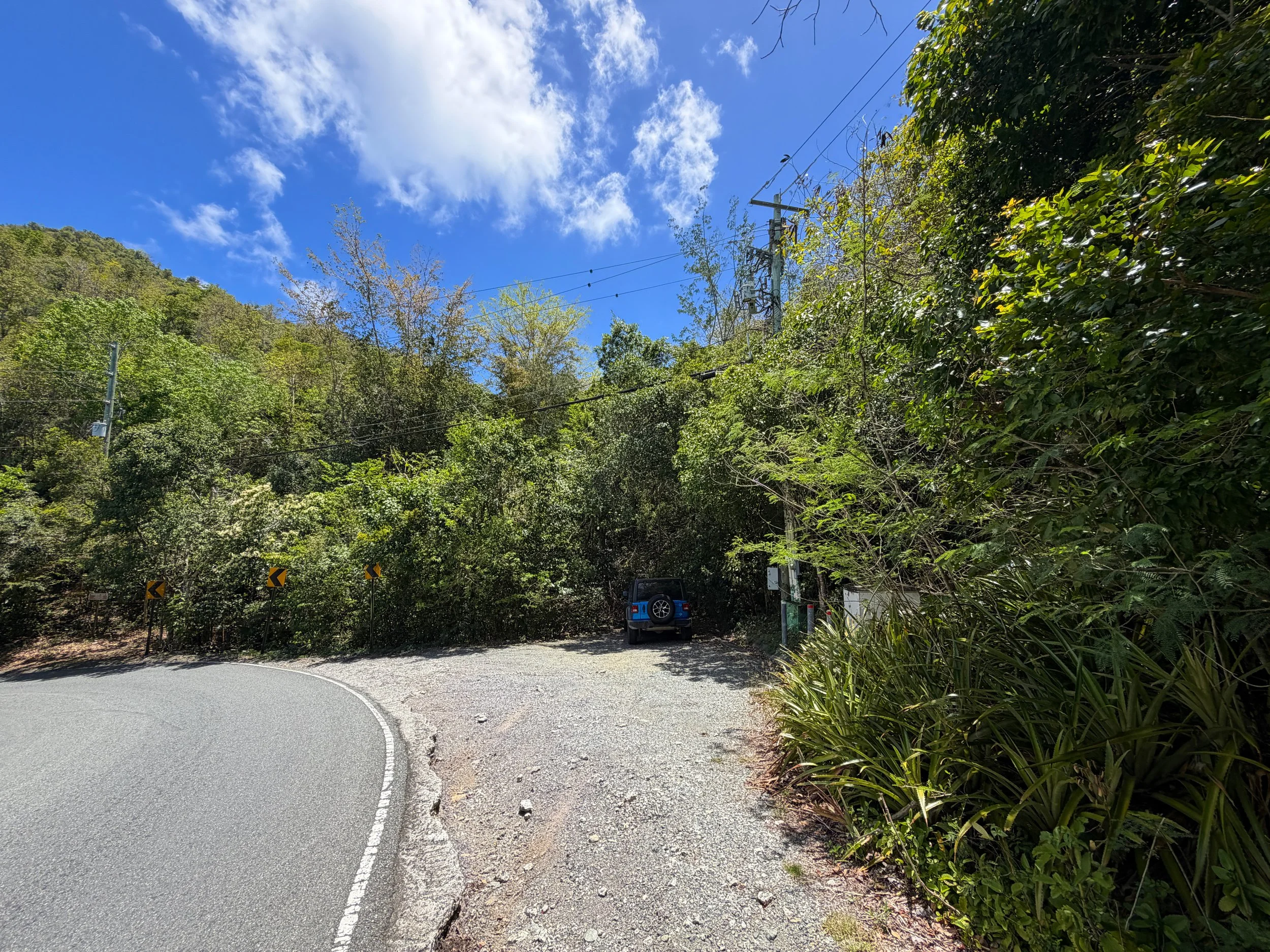 Tamarind Trailhead Parking Virgin Islands National Park