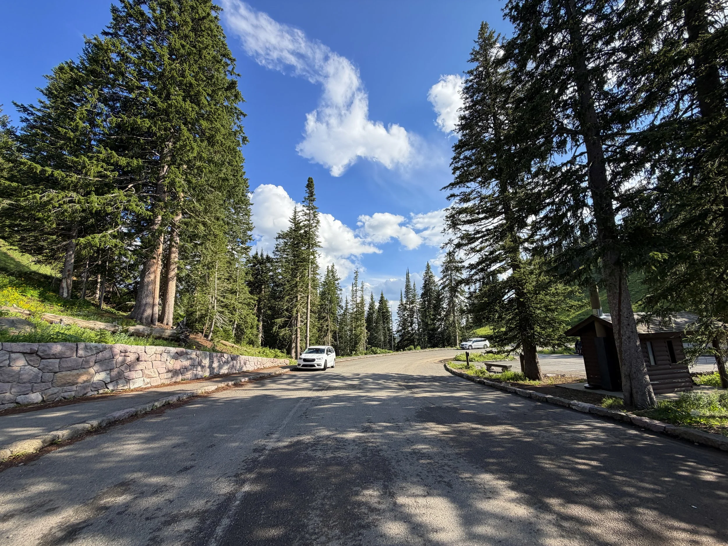 South Mt. Washburn Trailhead Parking Yellowstone National Park Wyoming