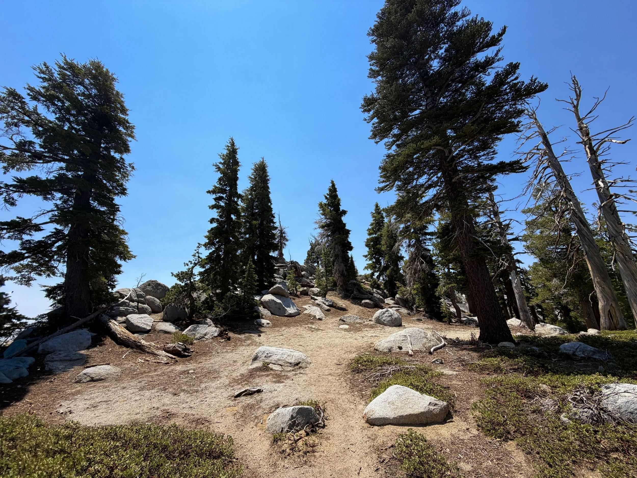Maggies Peak Trail Lake Tahoe California