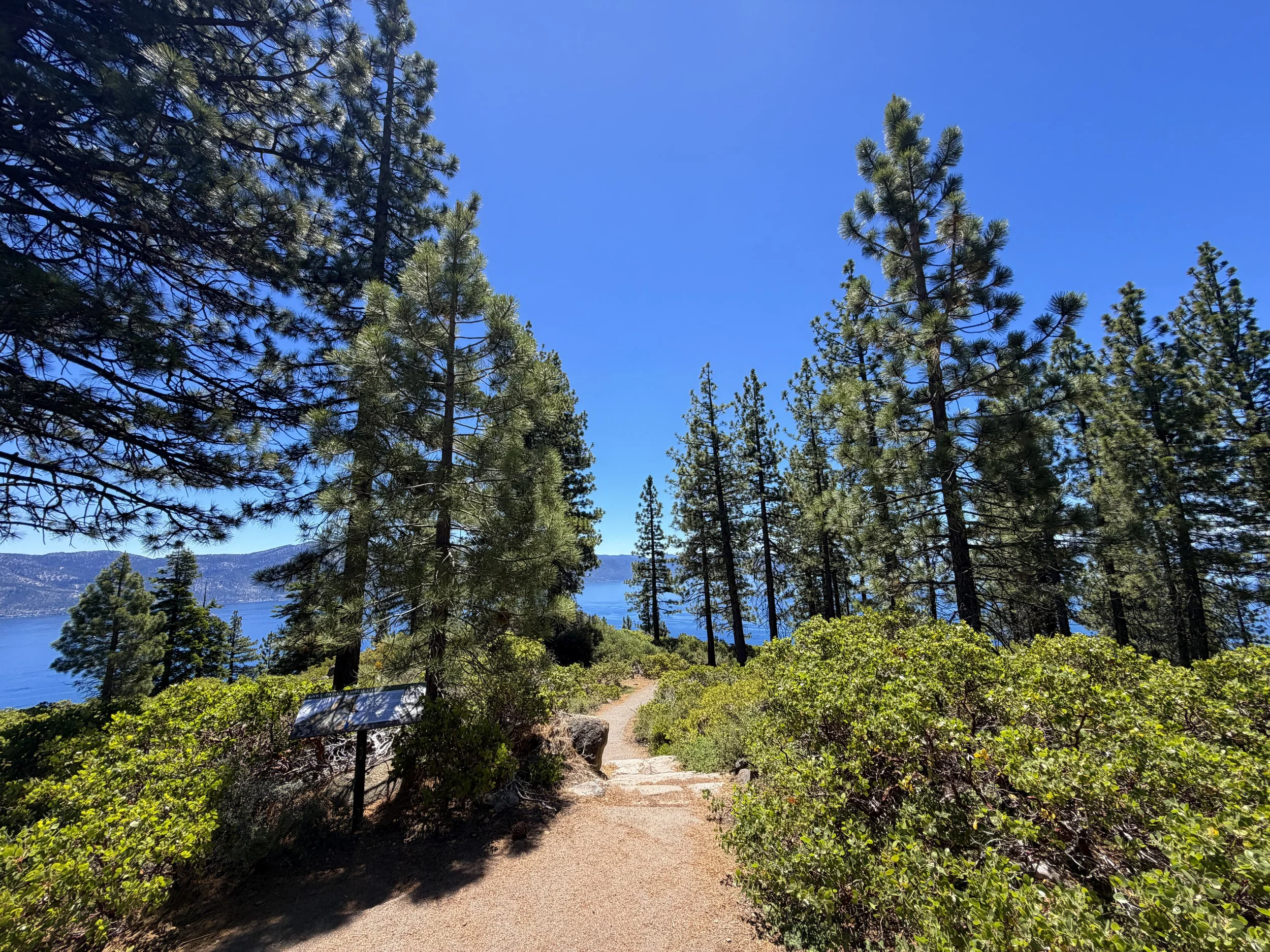 Stateline Fire Lookout Trail Lake Tahoe California