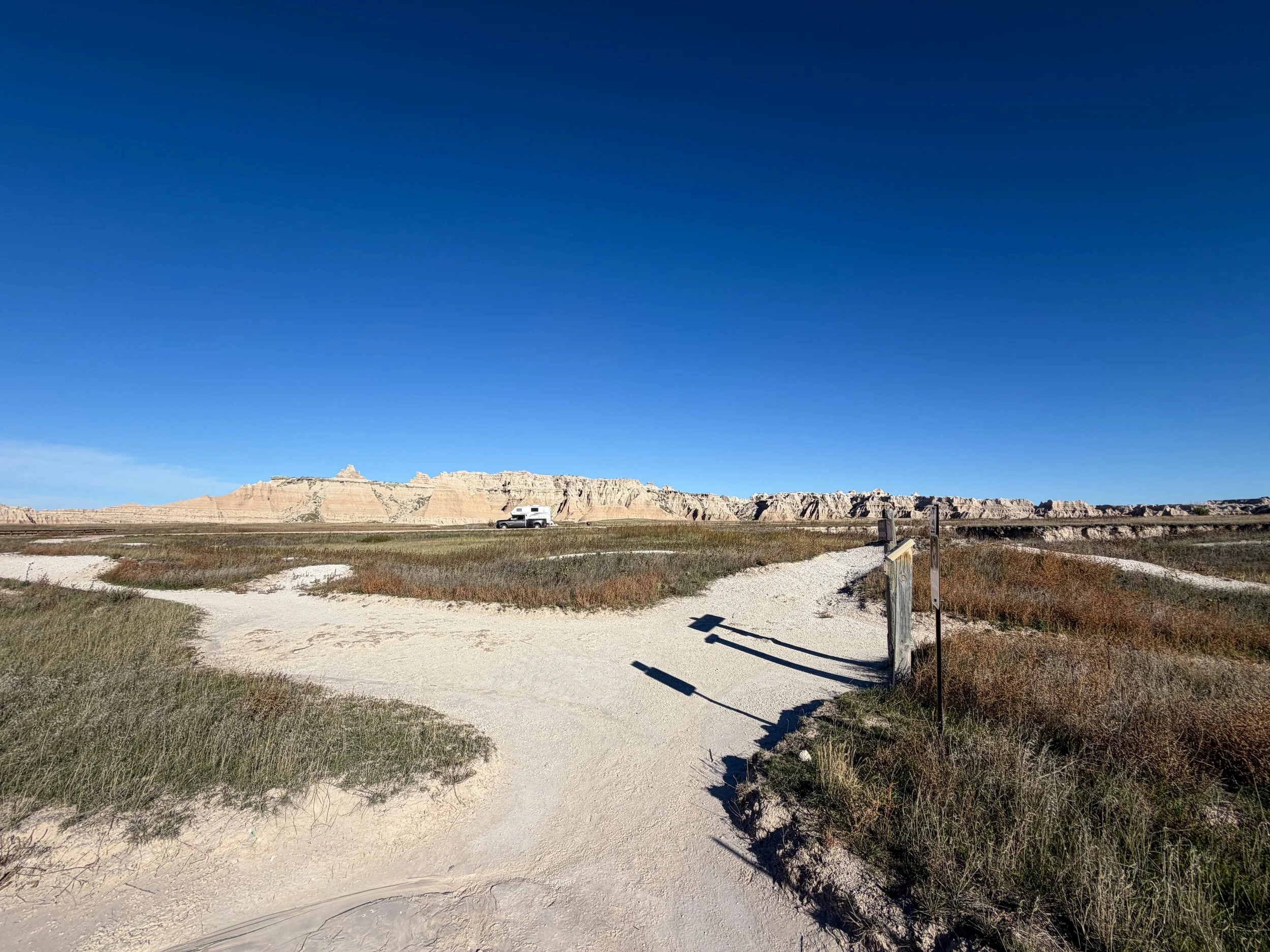 Medicine Root Trailhead Badlands National Park South Dakota