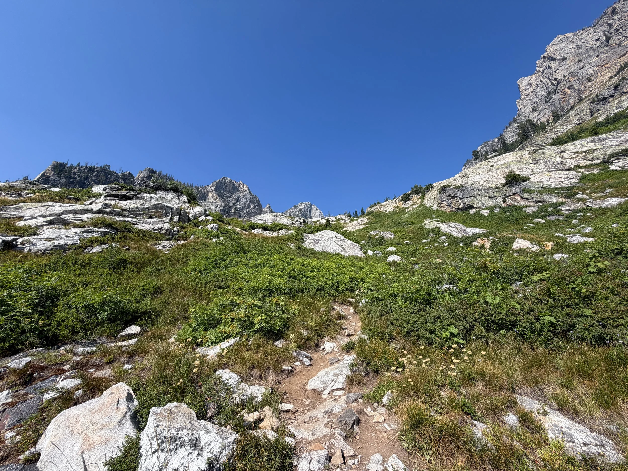 Lake of the Crags Trail Grand Teton National Park Wyoming
