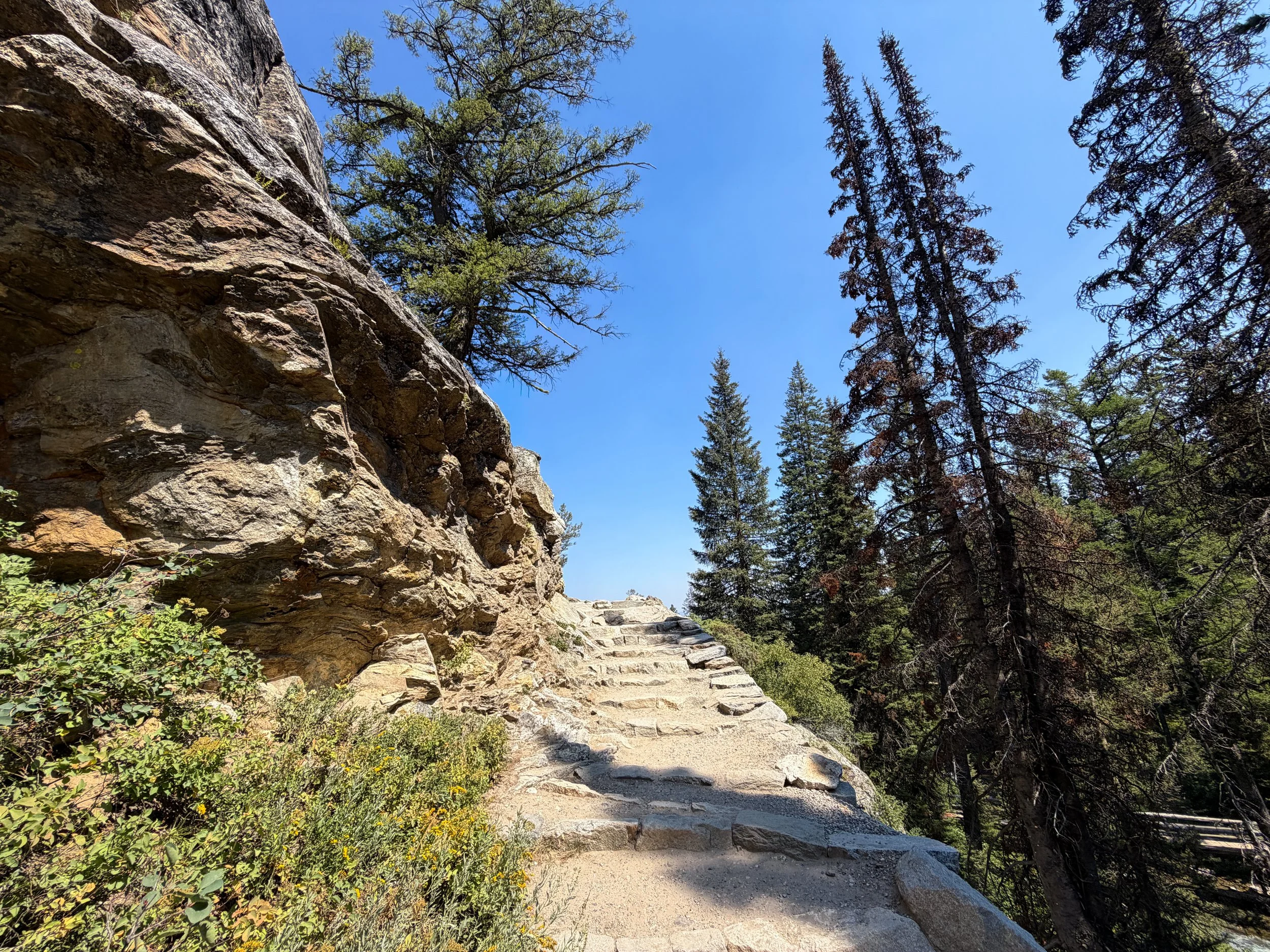 Inspiration Point Trail Grand Teton National Park Wyoming