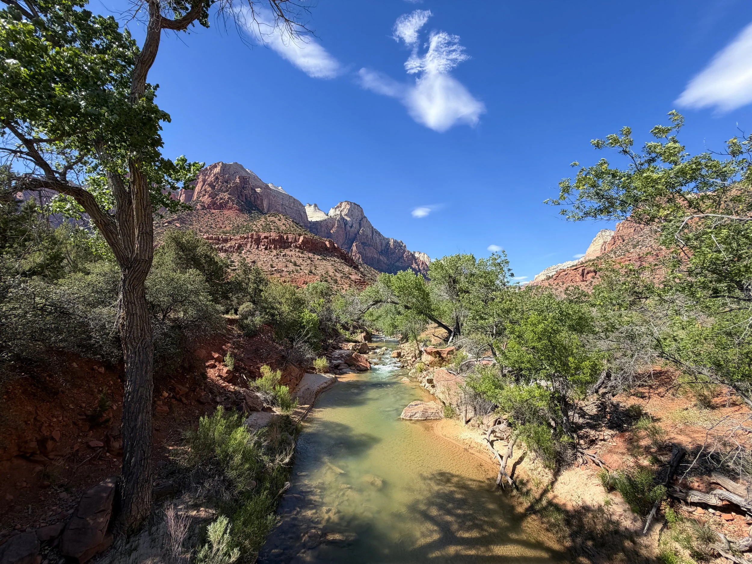 Pa'rus Trail Zion National Park Utah