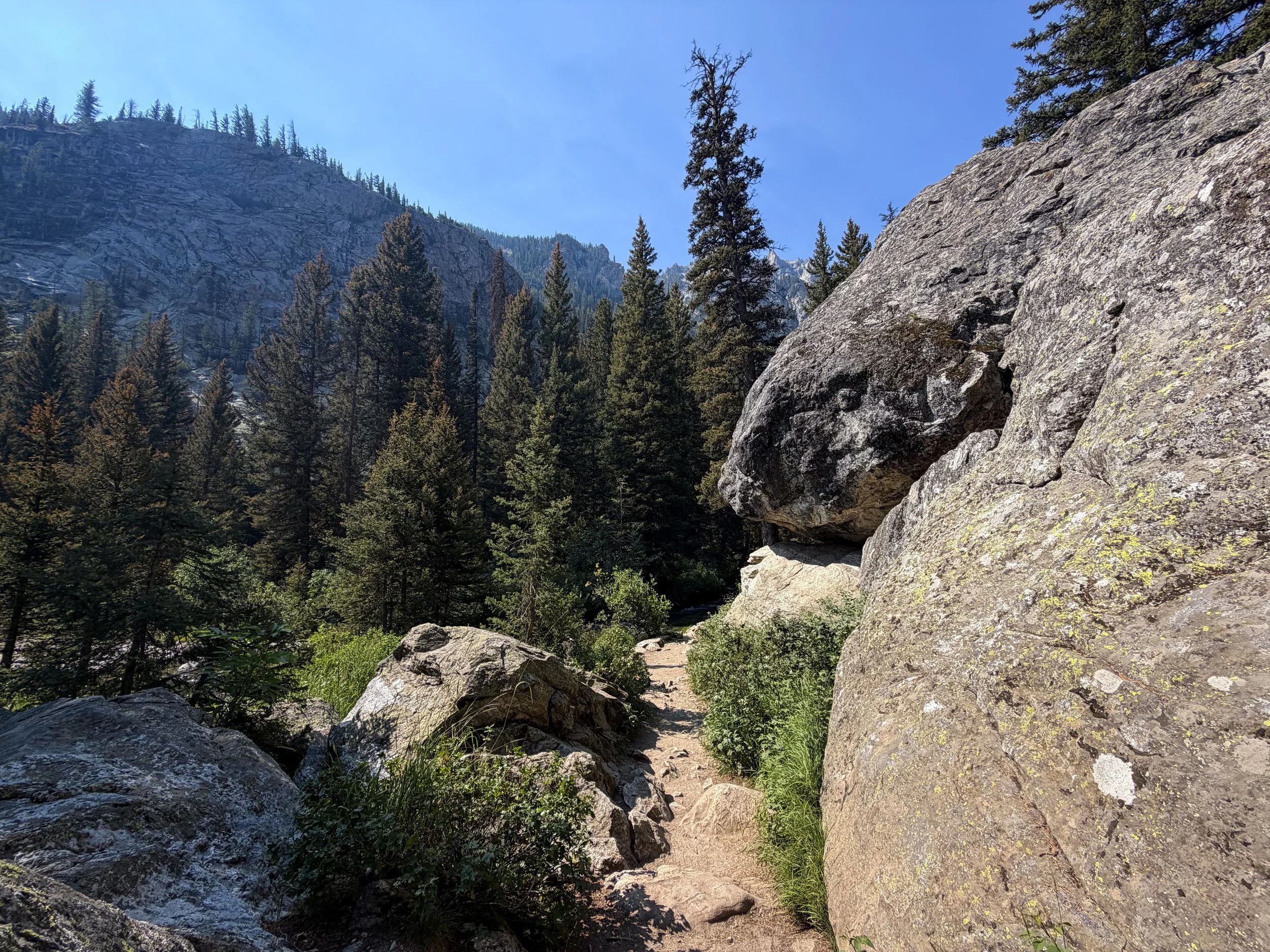 Cascade Canyon Trail Grand Teton National Park Wyoming