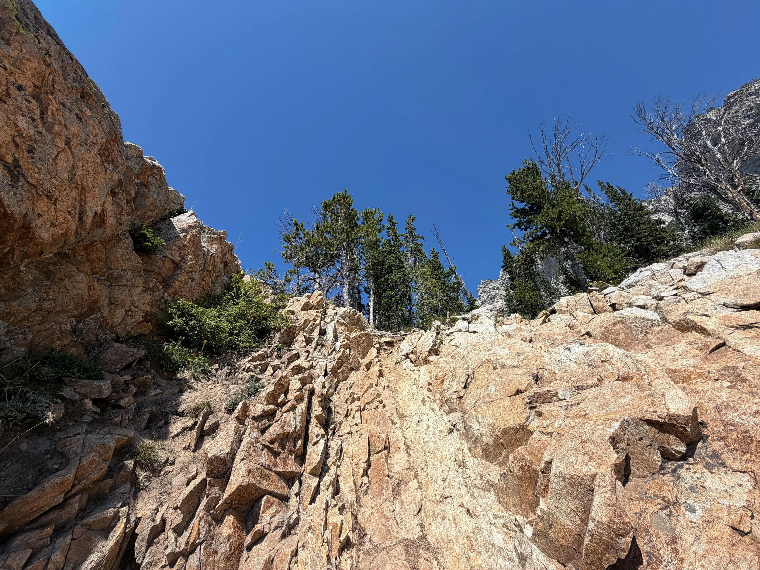 Lake of the Crags Trail Grand Teton National Park Wyoming