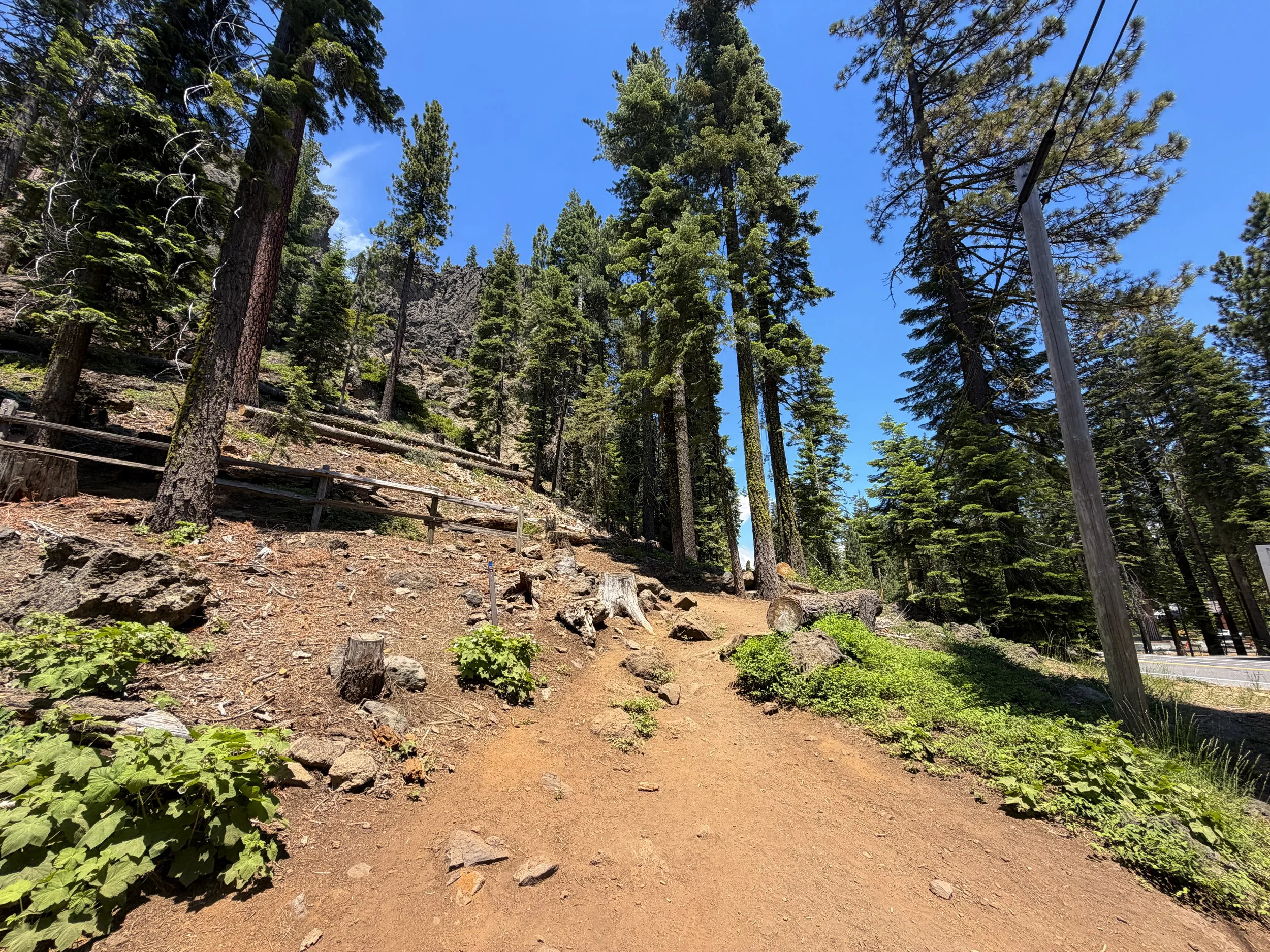 Eagle Rock Trail Lake Tahoe California
