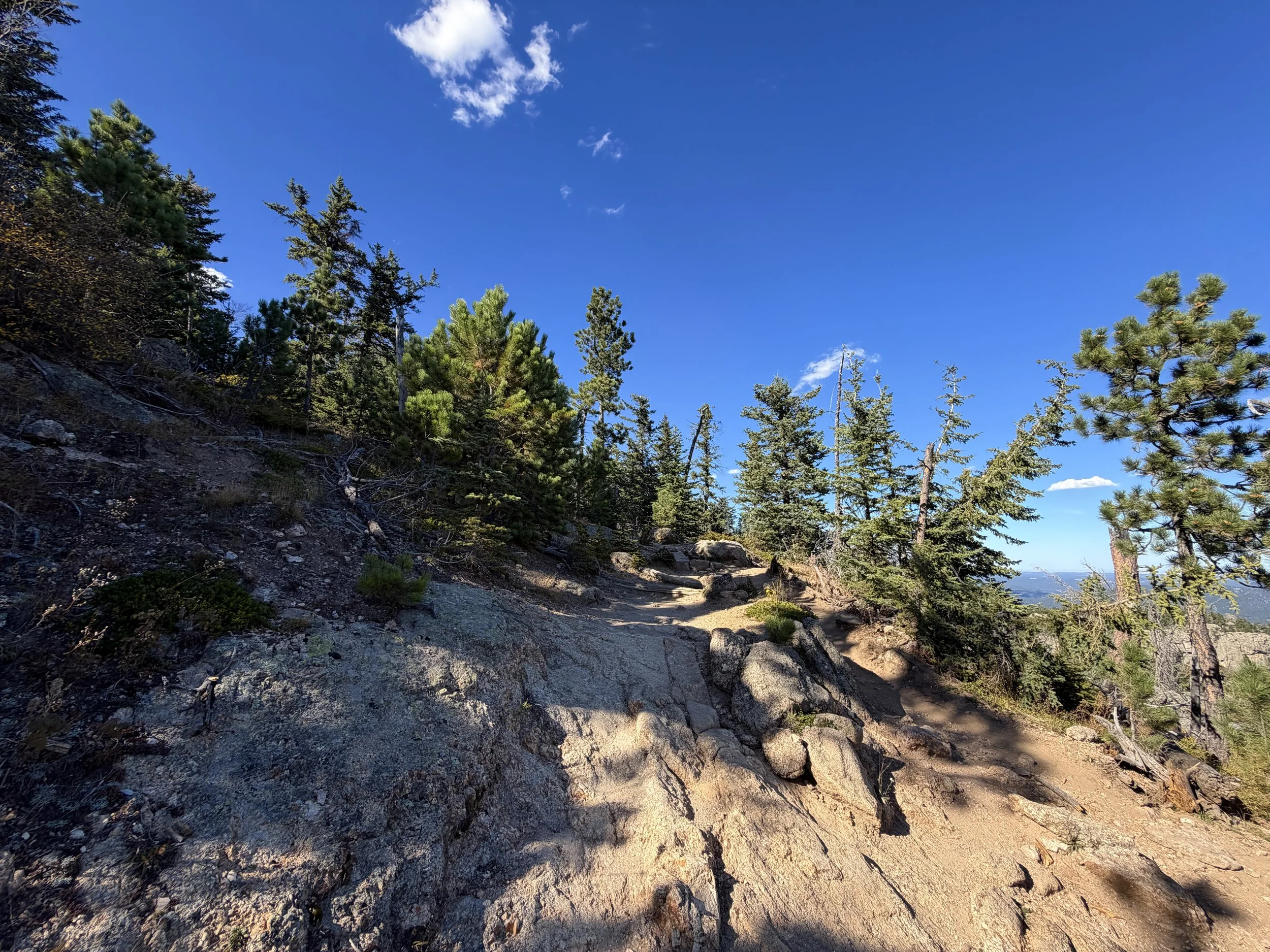 Black Elk Peak Trail to Harney Peak Lookout Black Hills South Dakota