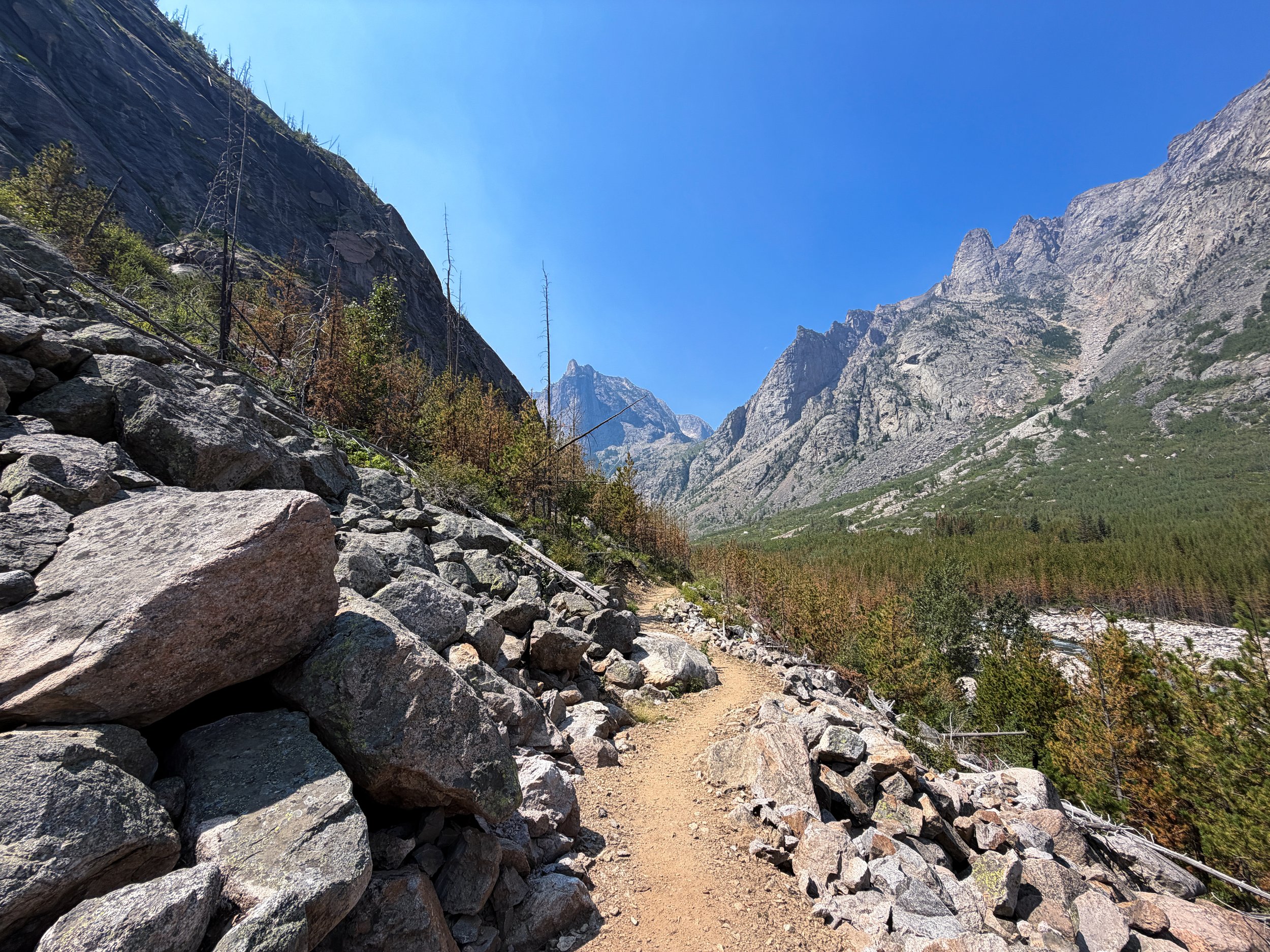 East Rosebud Trail Beaten Path Beartooth Mountains Montana