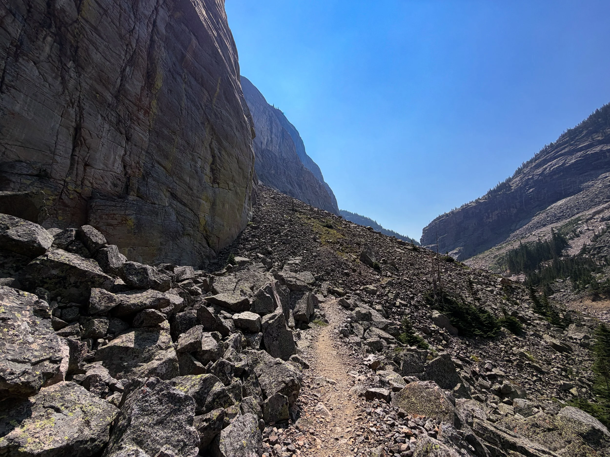 East Rosebud Trail Beaten Path Beartooth Mountains Montana