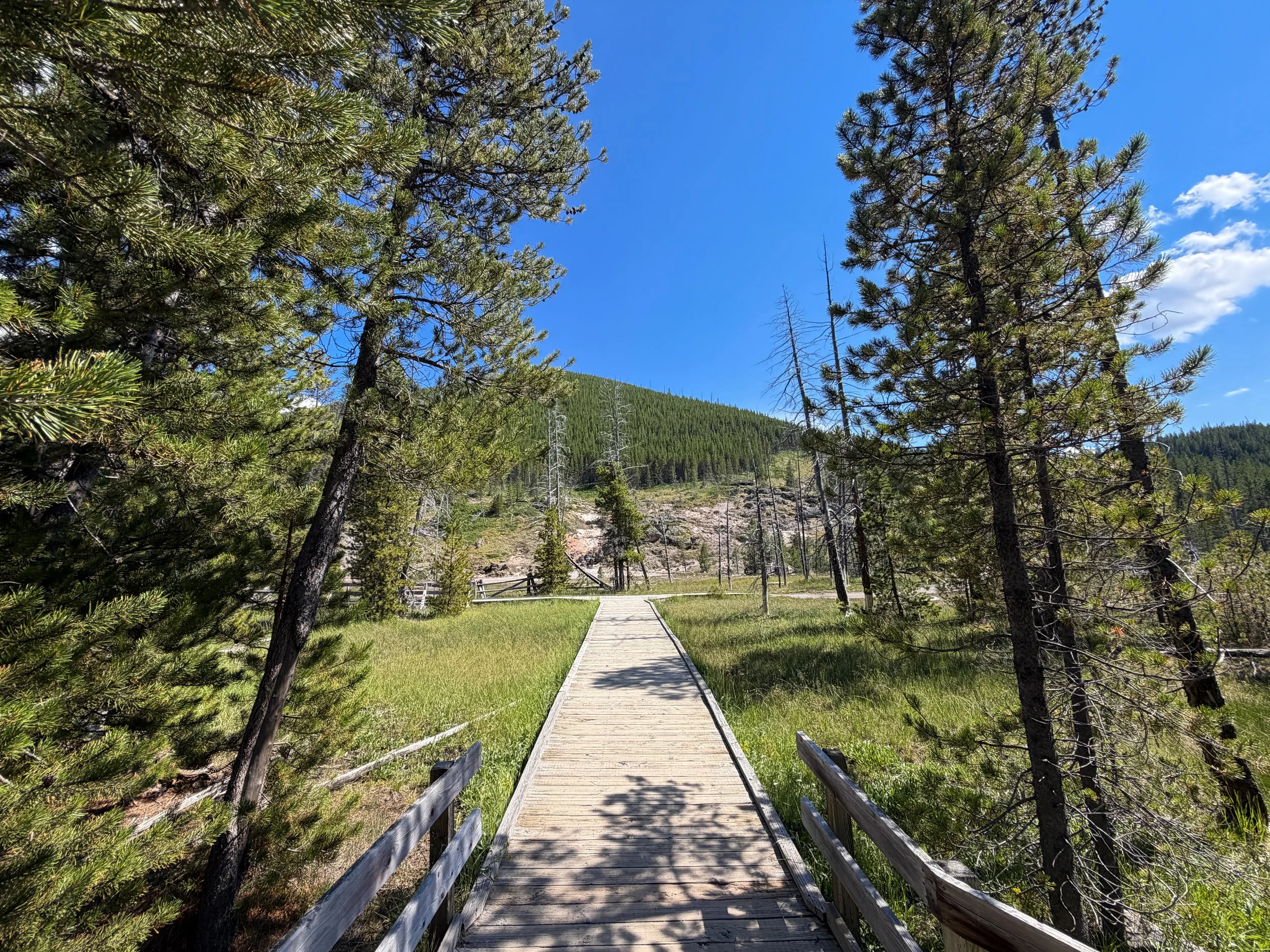 Artists Paintpots Trail Yellowstone National Park Wyoming