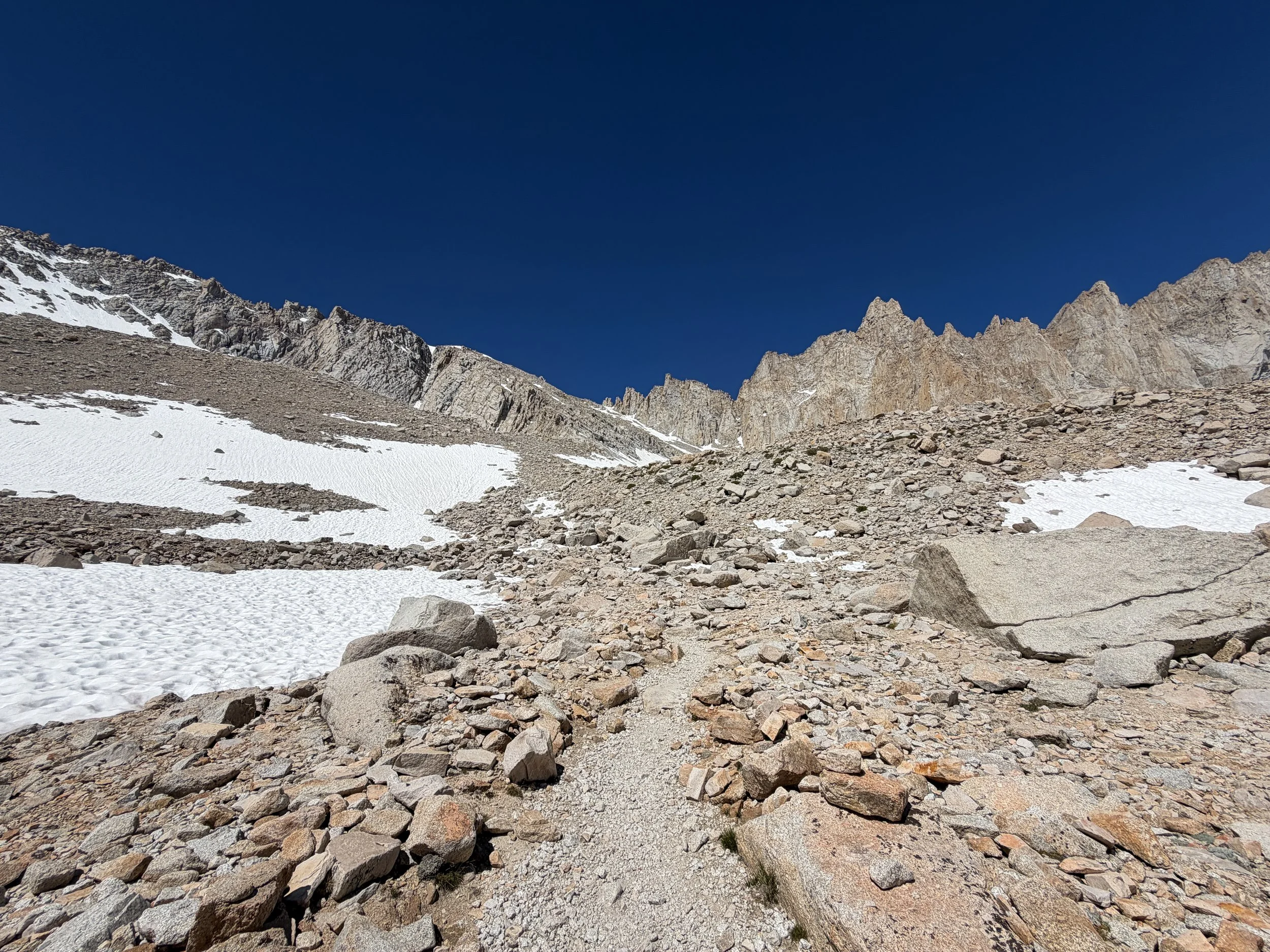 Mt. Whitney Trail to Trail Crest California