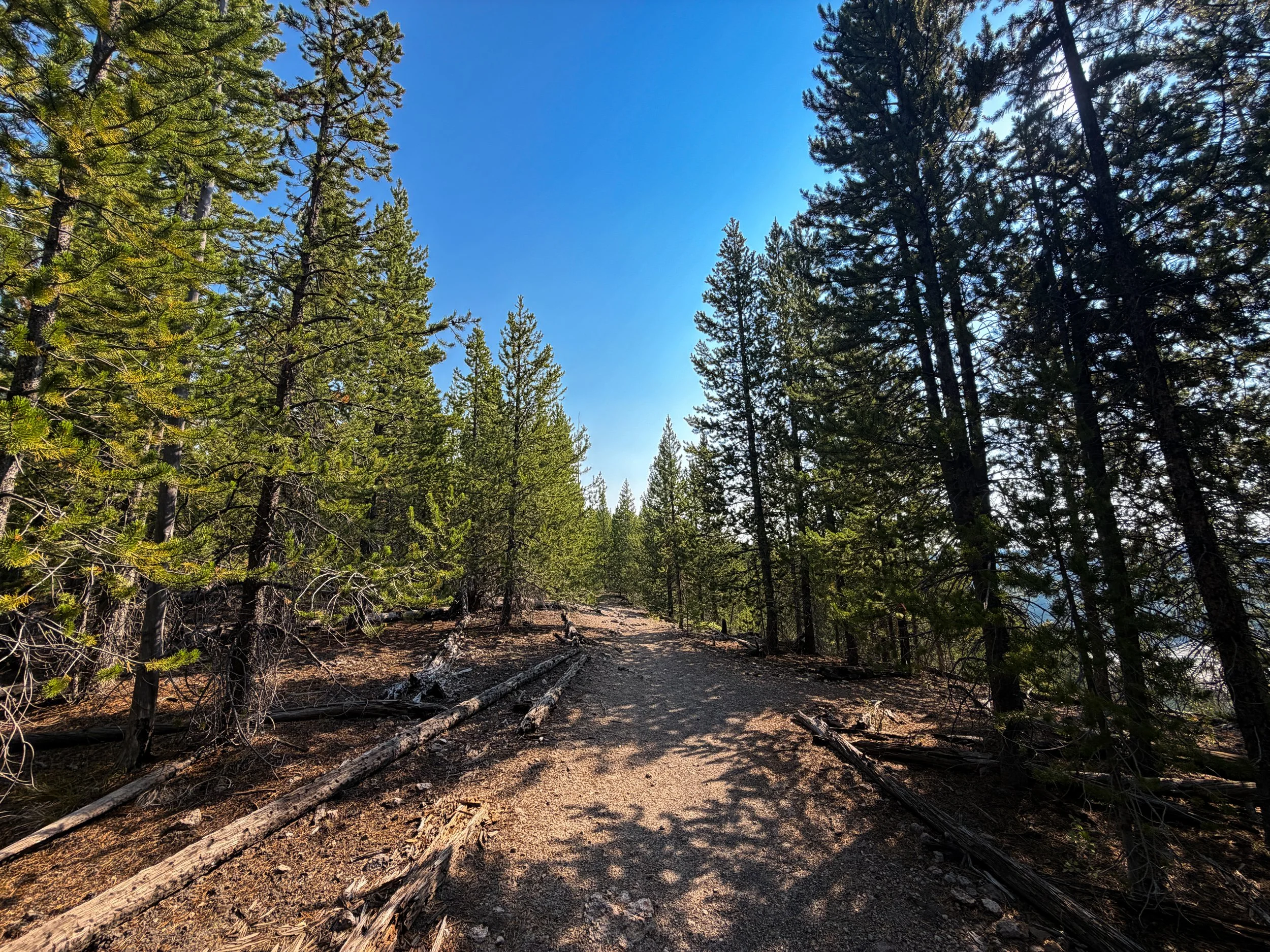 Mystic Falls Loop Trail Yellowstone National Park Wyoming