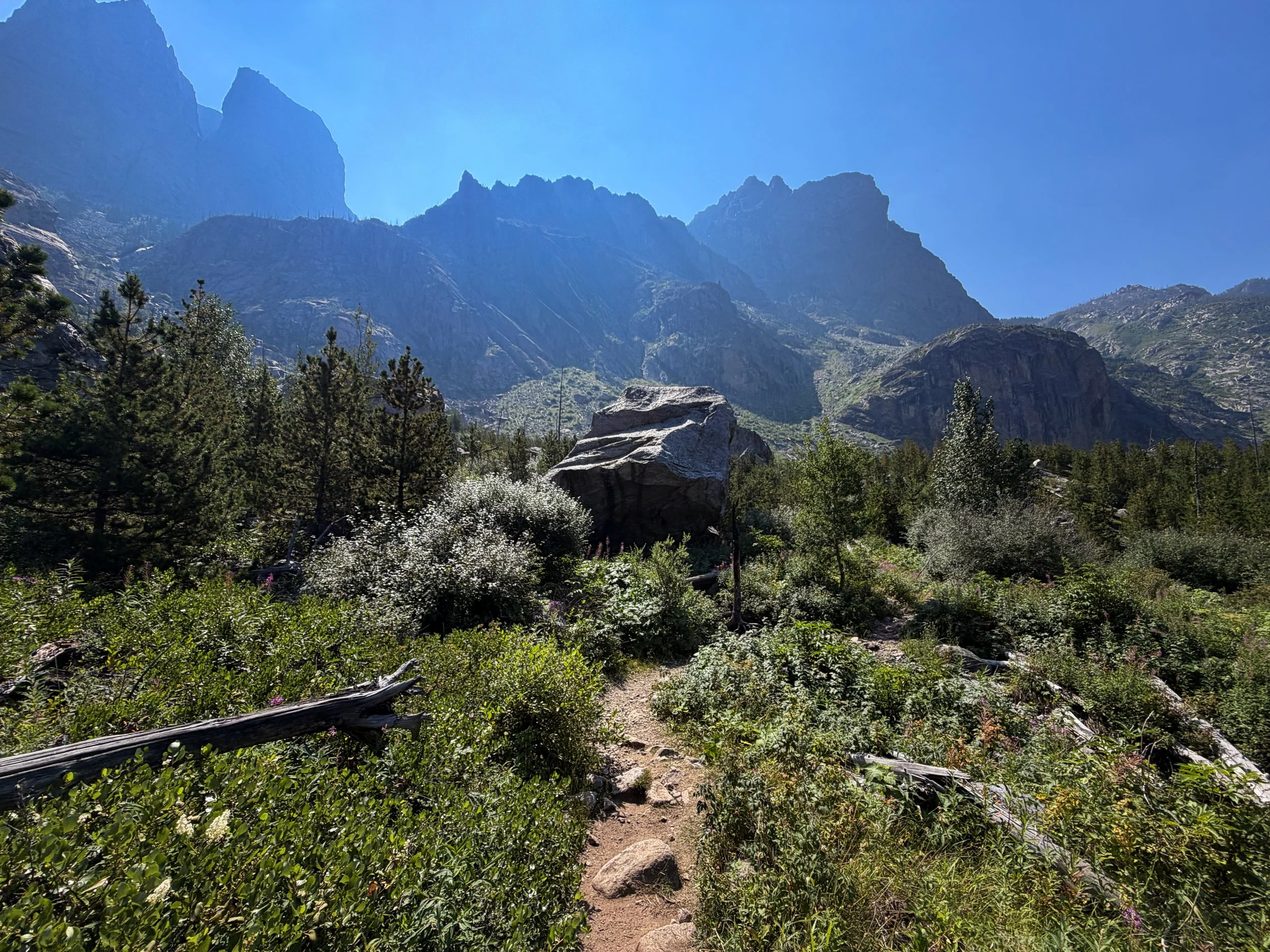Beaten Path Hike Beartooth Mountains Montana