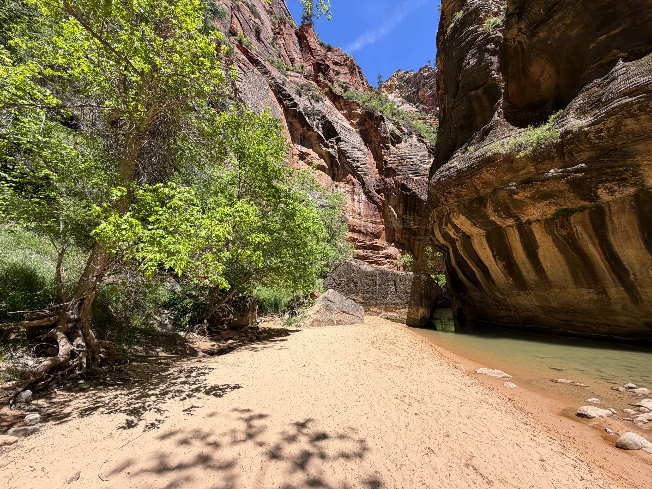 House Rock Narrows Zion National Park Utah