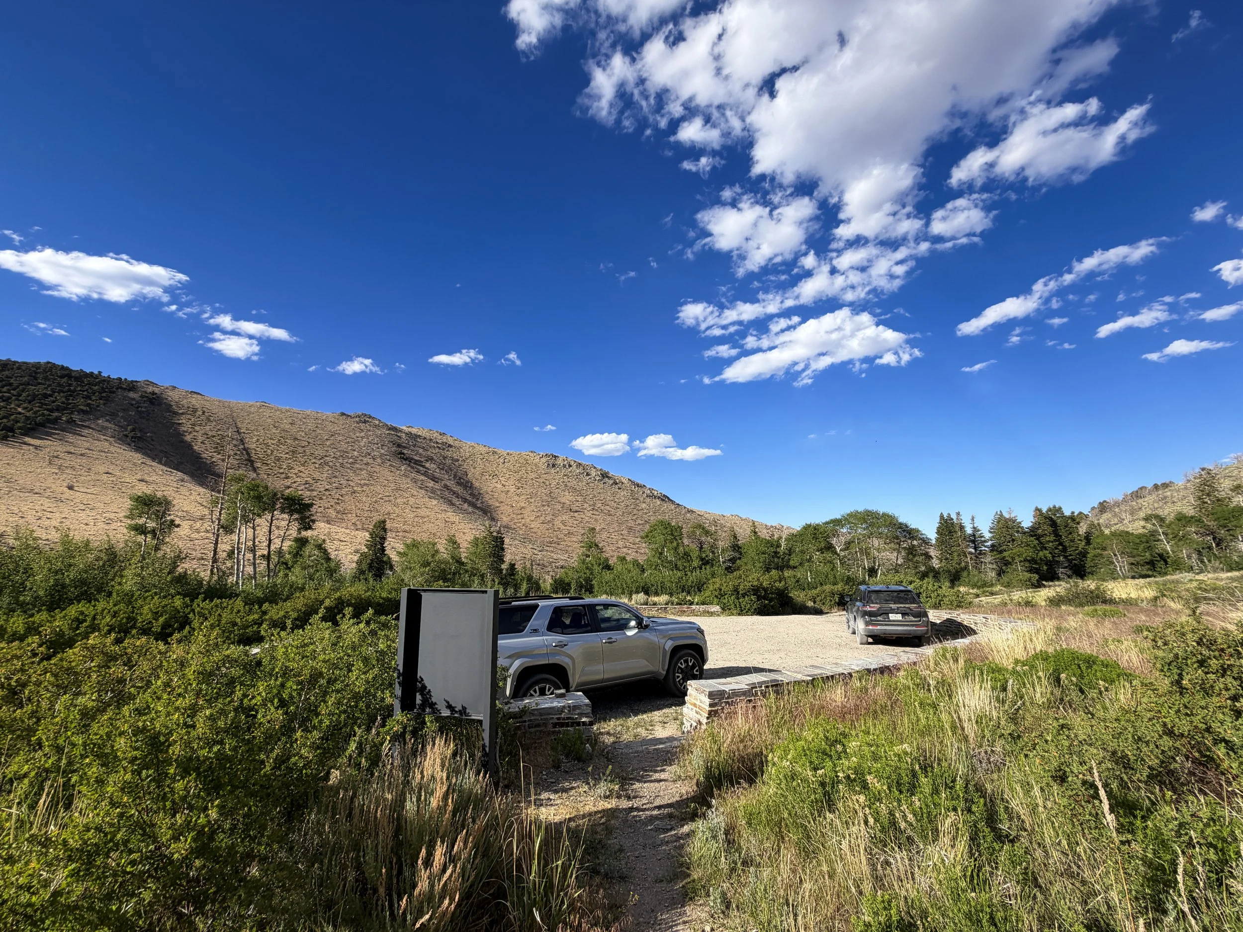 Sage Steppe Loop Trailhead Great Basin National Park Nevada