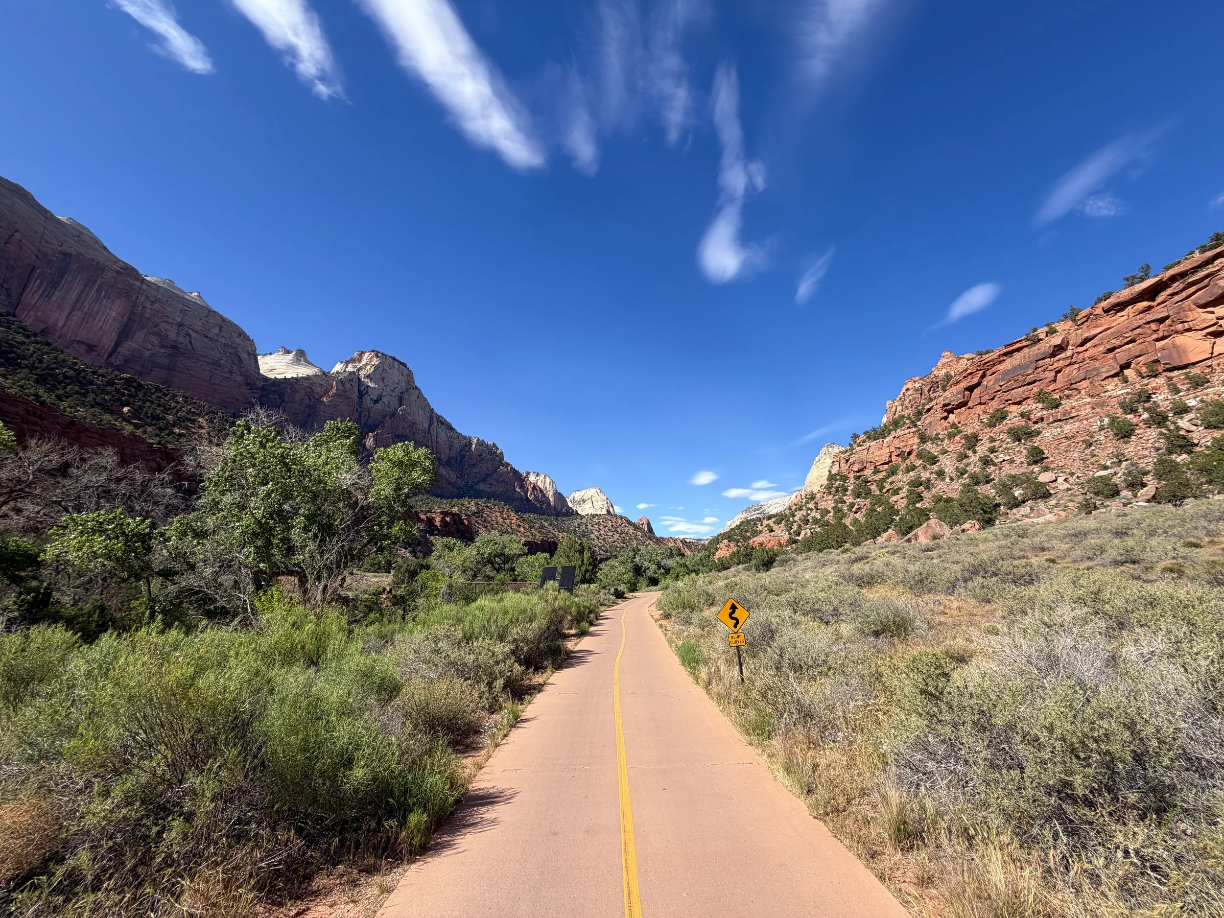 Parus Hike Zion National Park Utah