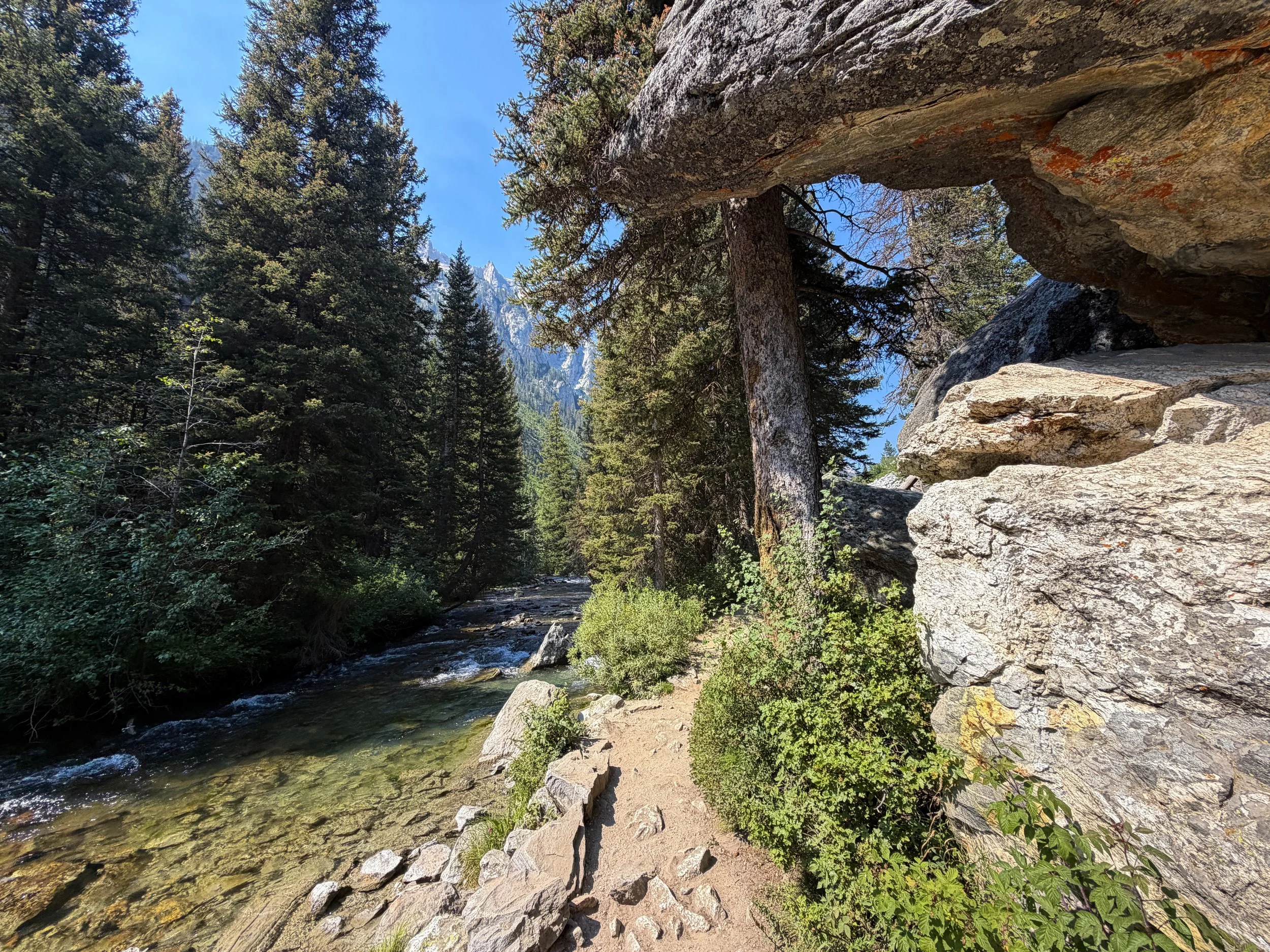 Cascade Canyon Trail Grand Teton National Park Wyoming
