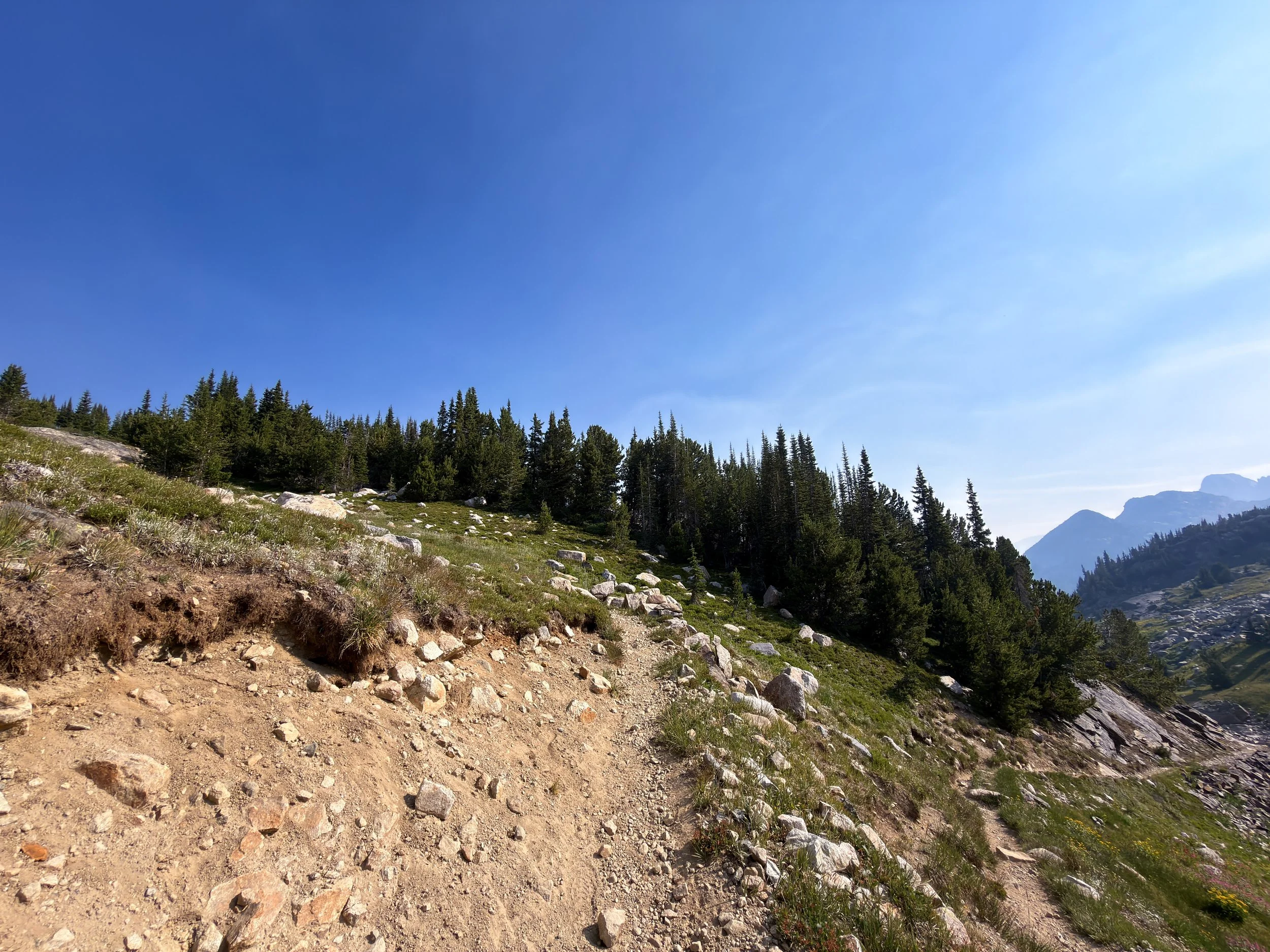 Beaten Path Hike Beartooth Mountains Montana