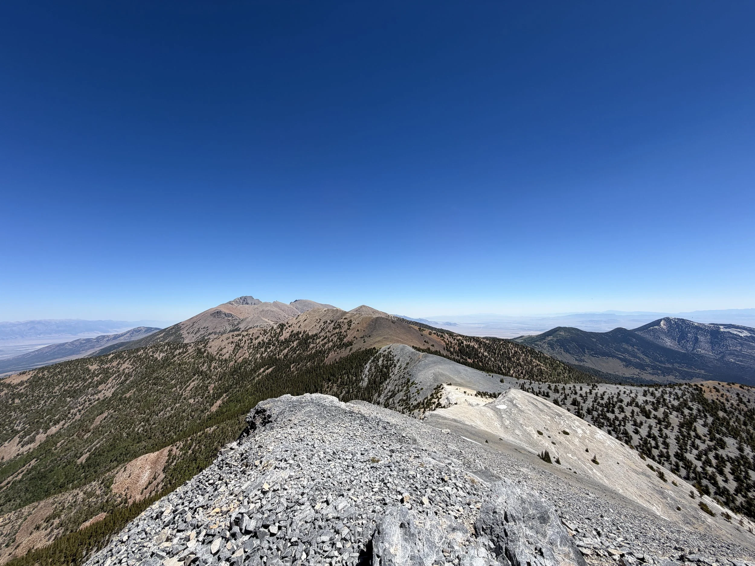 Mount Washington Highland Ridge Route Great Basin National Park Nevada