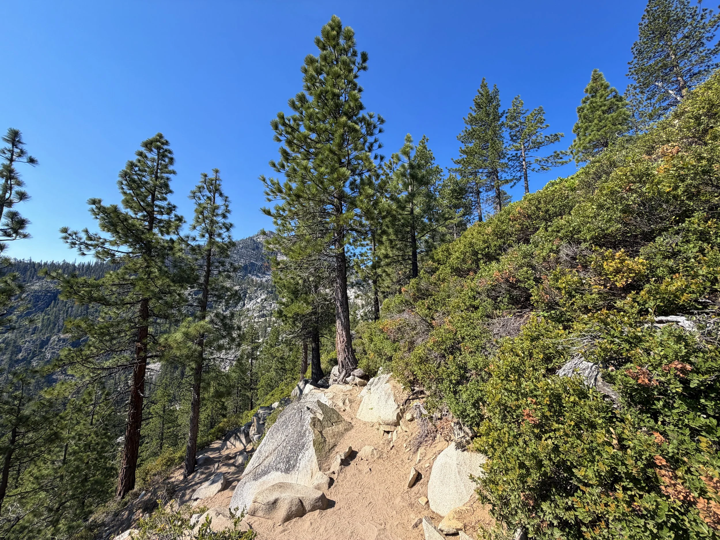 Cascade Falls Hike Lake Tahoe California