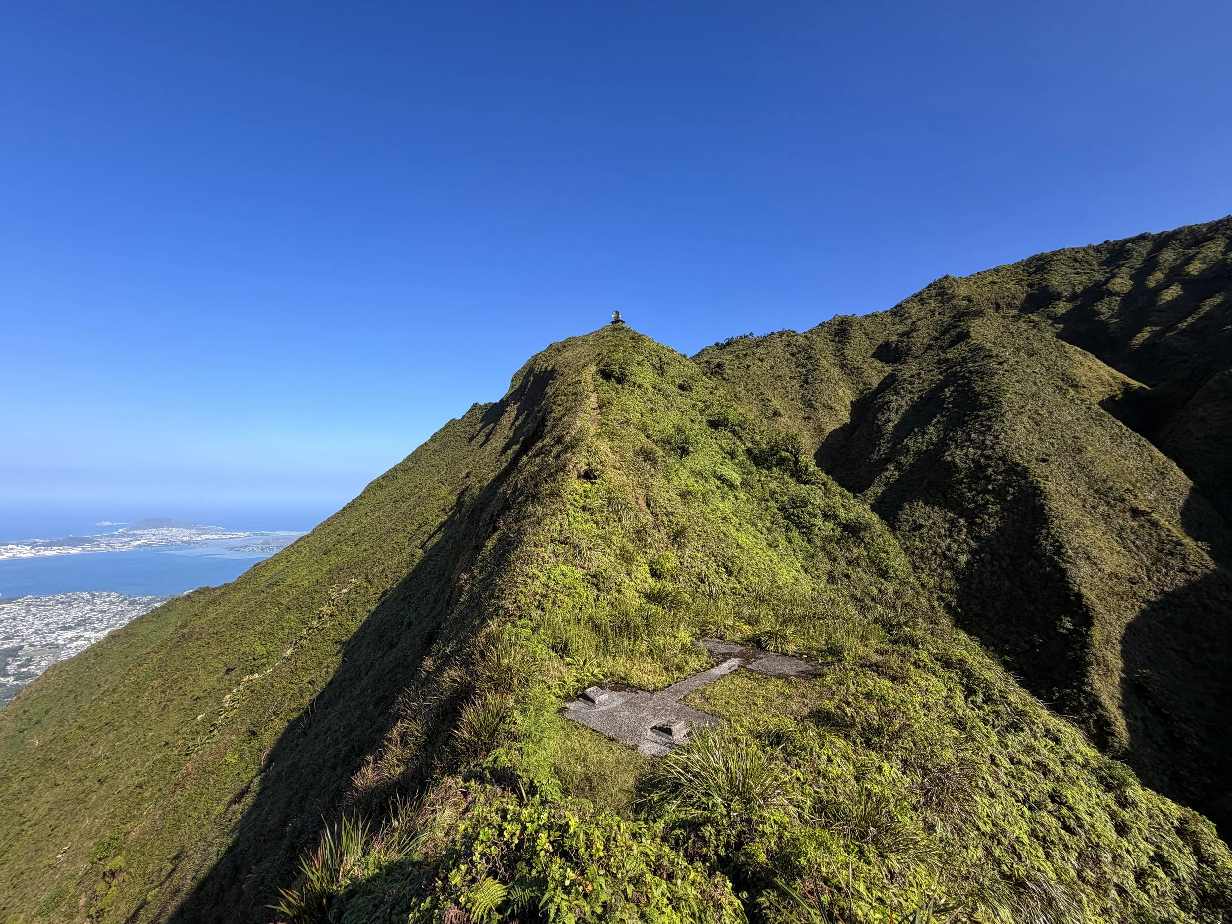 Moanalua Saddle to Stairway to Heaven Koolau Summit Trail Oahu Hawaii