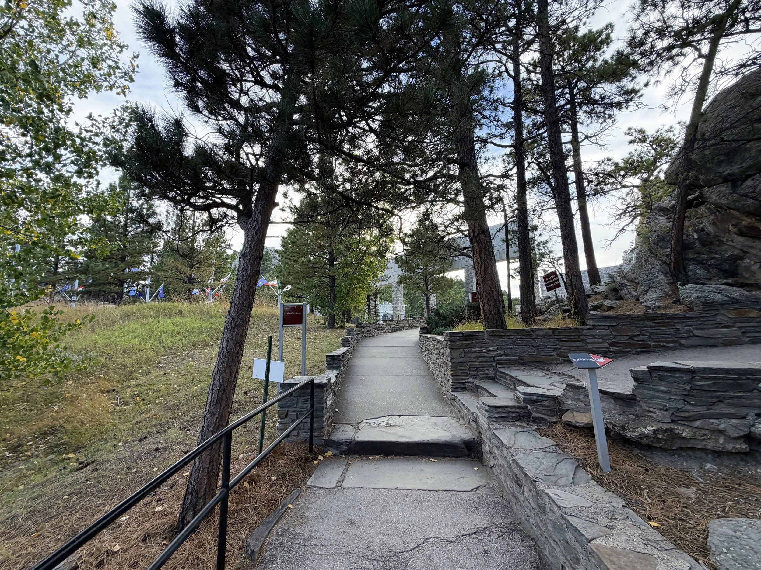Presidential Trail Mount Rushmore National Memorial Black Hills South Dakota