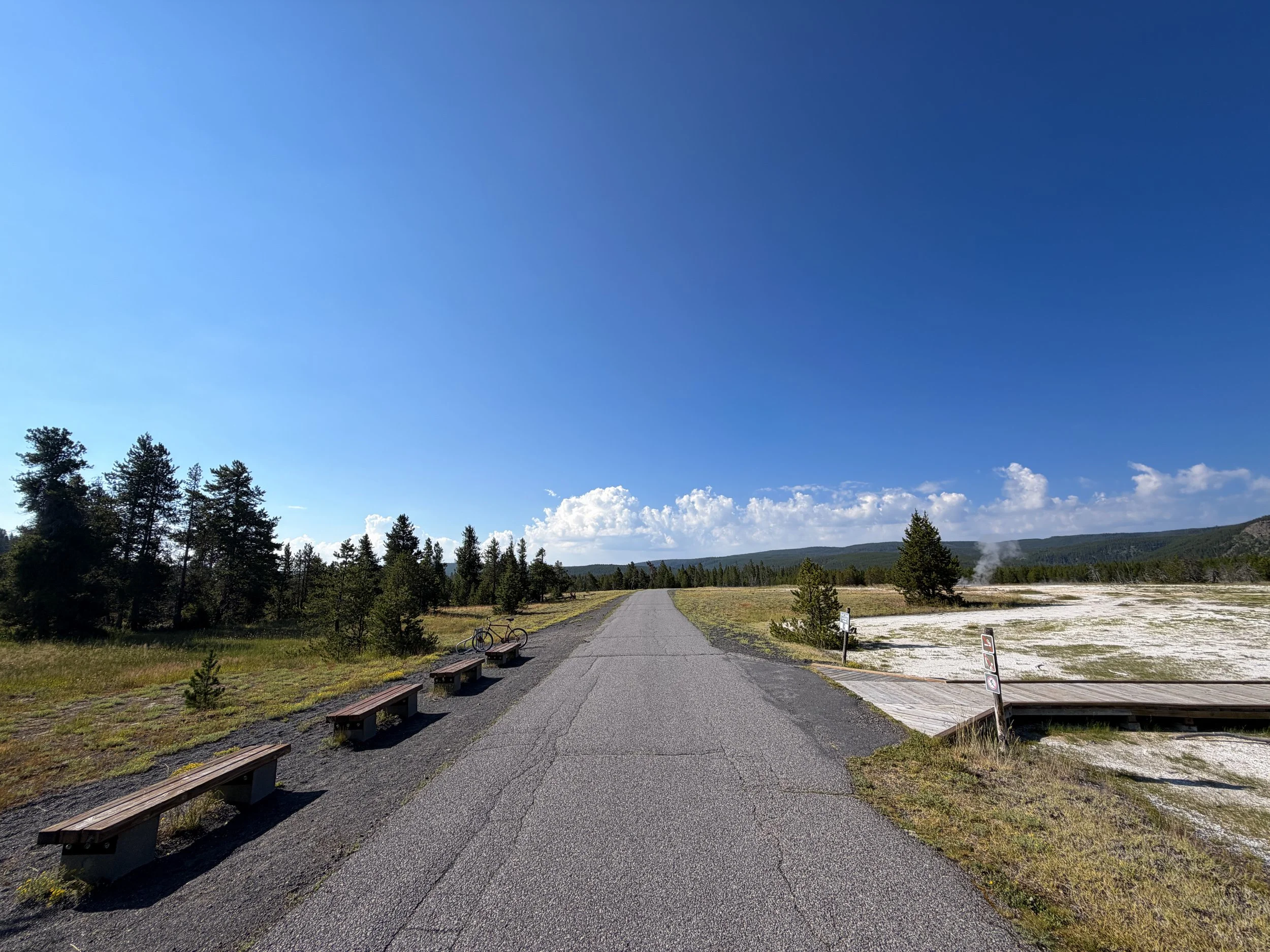 Upper Geyser Basin Loop Hike Yellowstone National Park Wyoming