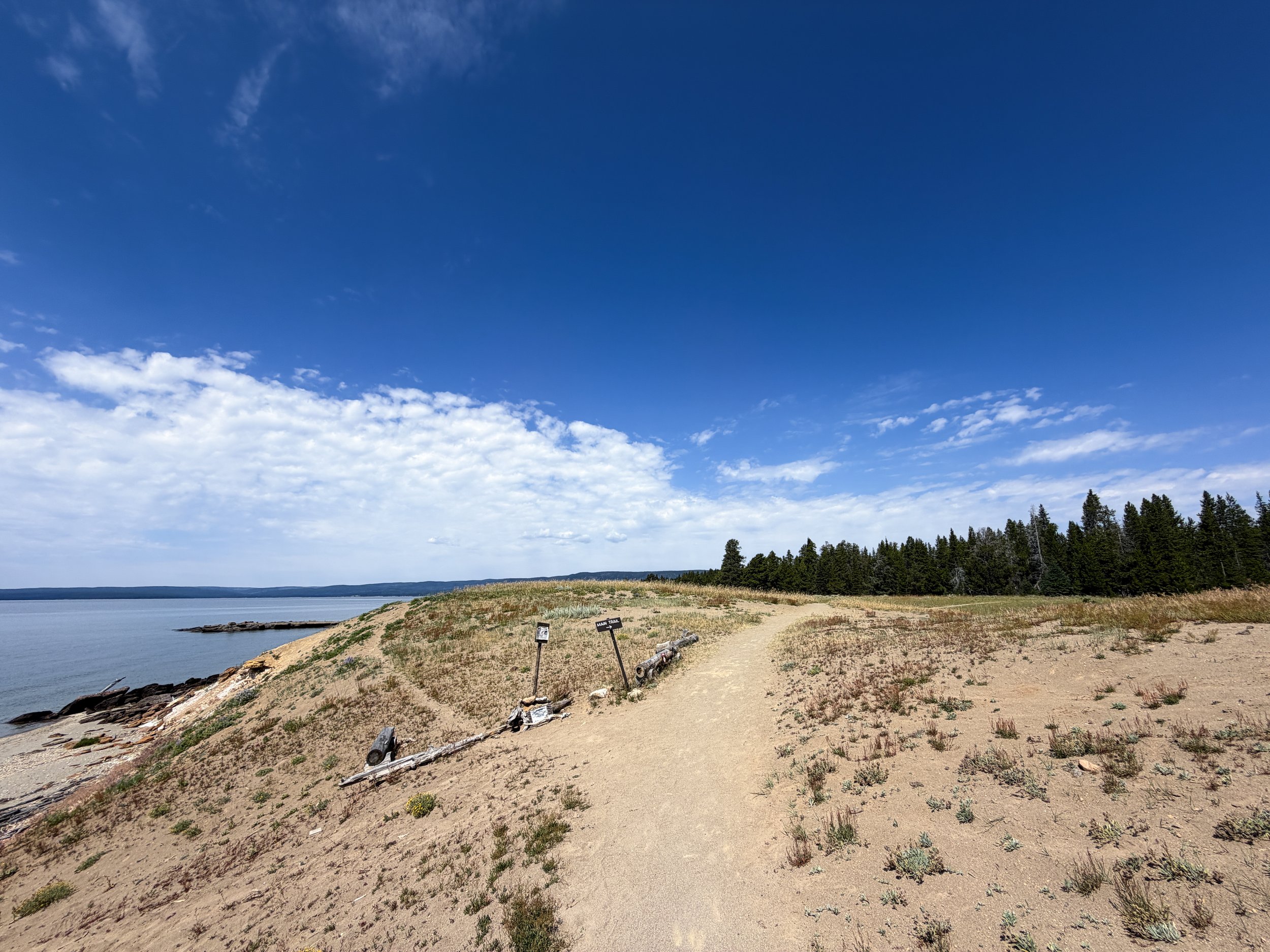 Storm Point Trail Yellowstone National Park Wyoming