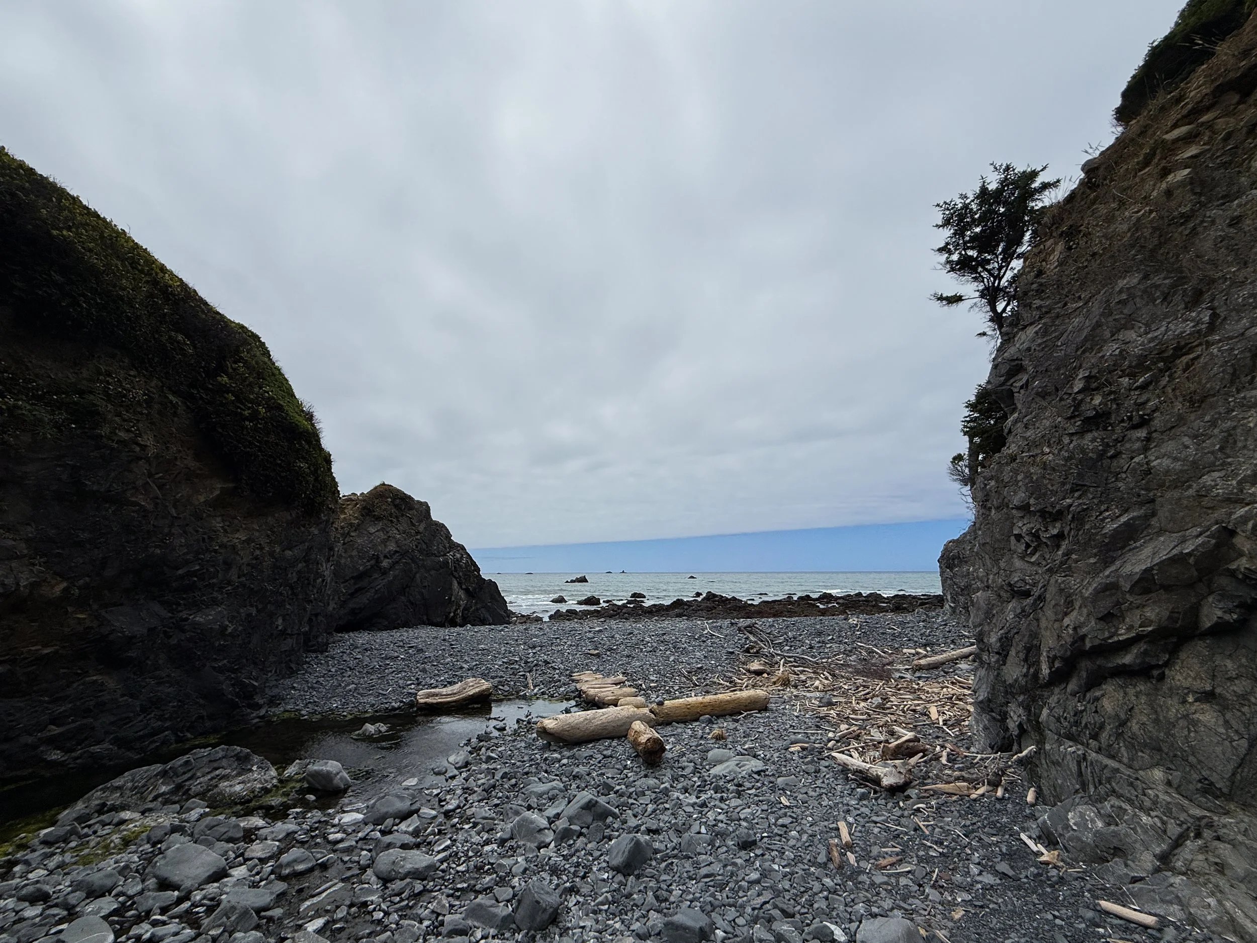 Damnation Creek Trail Beach Del Norte Coast Redwoods State Park California