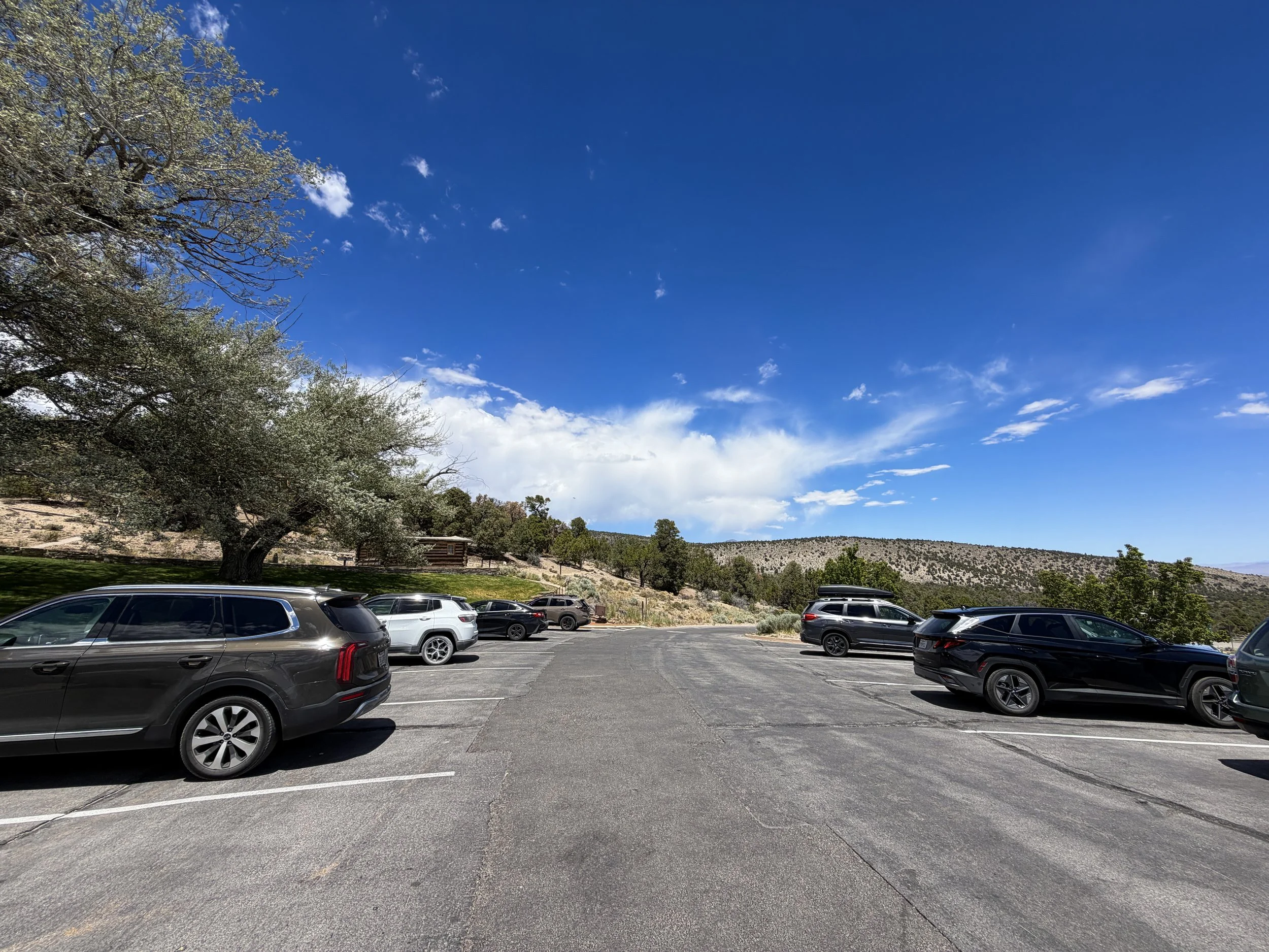 Mountain View Nature Trailhead Parking Great Basin National Park Nevada