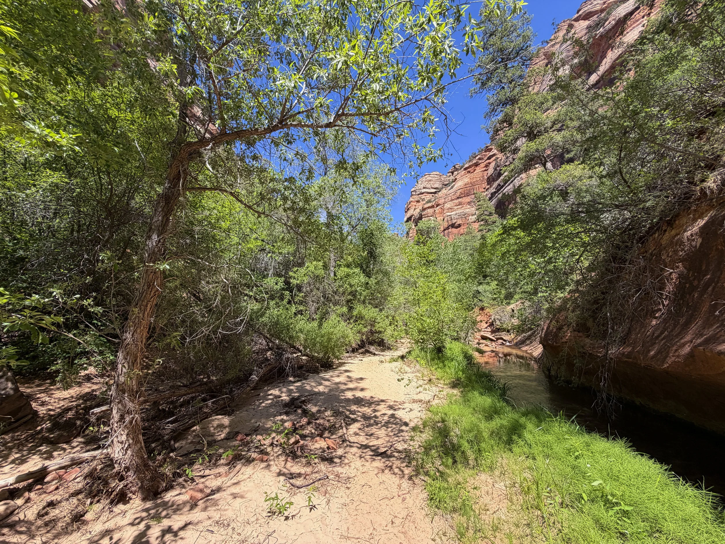 Subway Trail Zion National Park Utah
