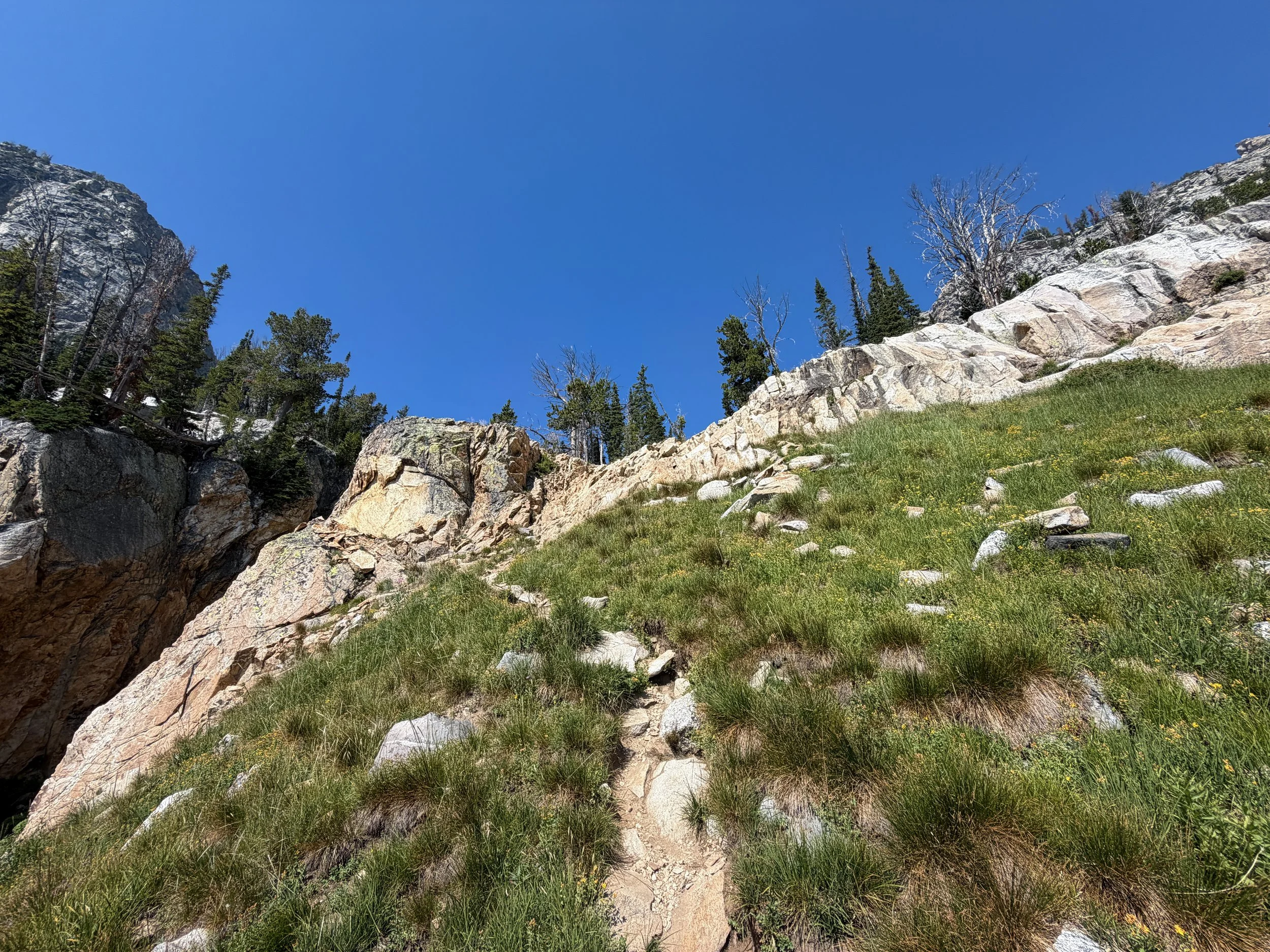 Lake of the Crags Trail Grand Teton National Park Wyoming