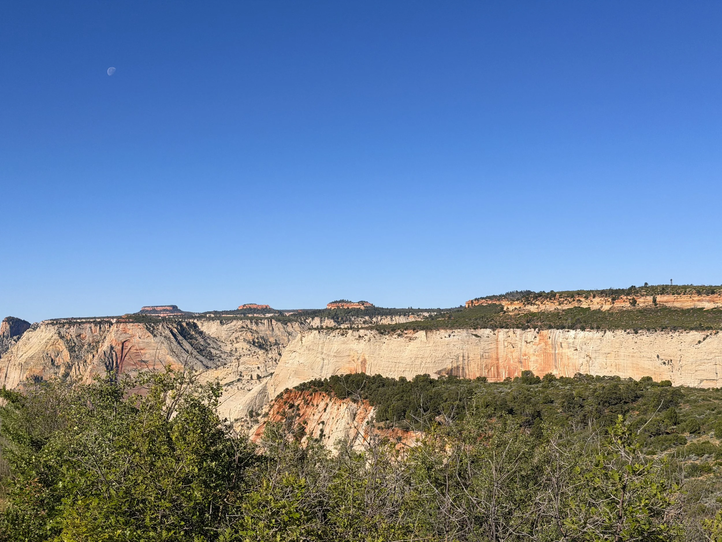 East Mesa Trail to Observation Point Trail Zion National Park Utah