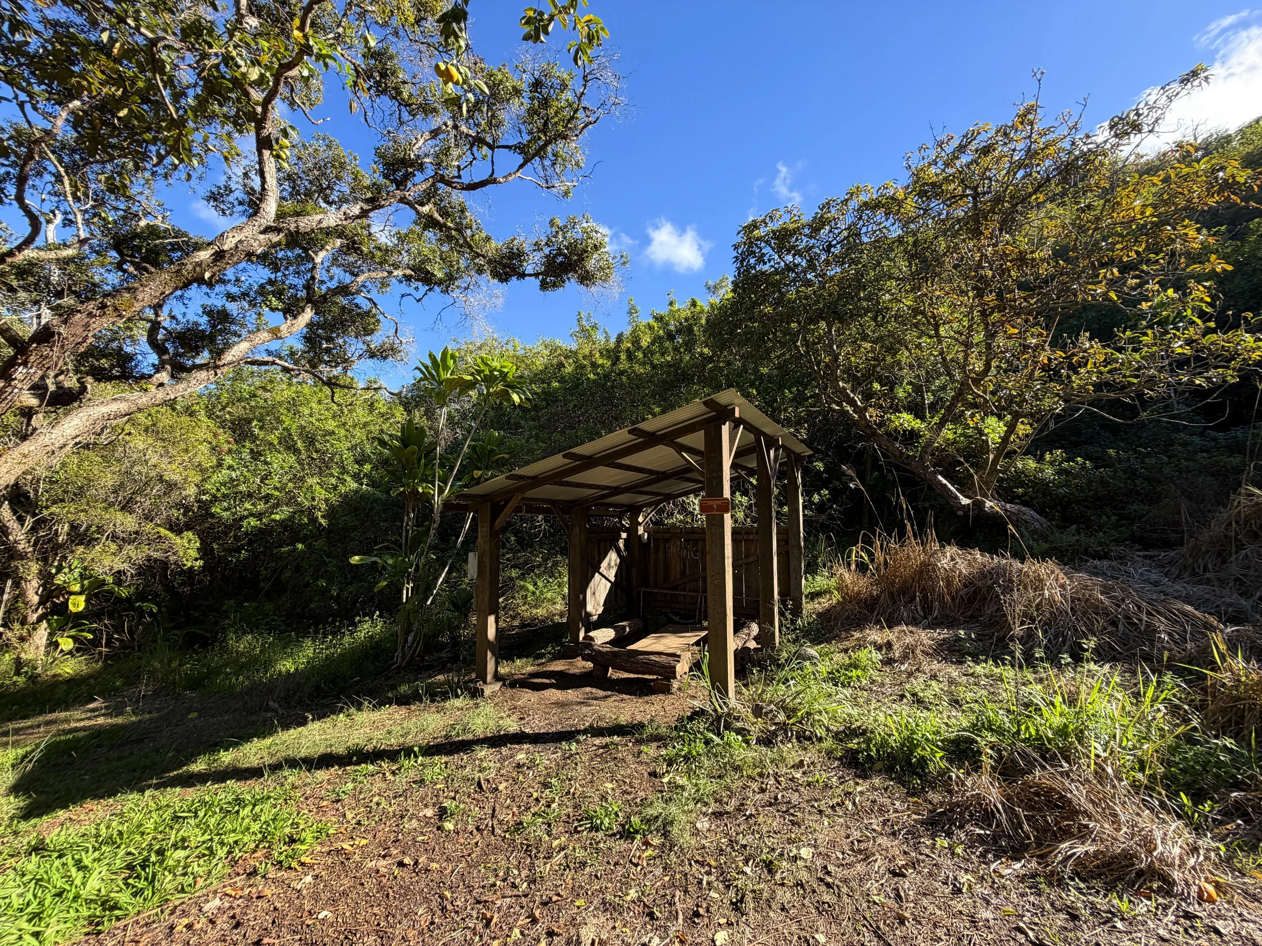 Mokuleia Trail Shelter Oahu Hawaii