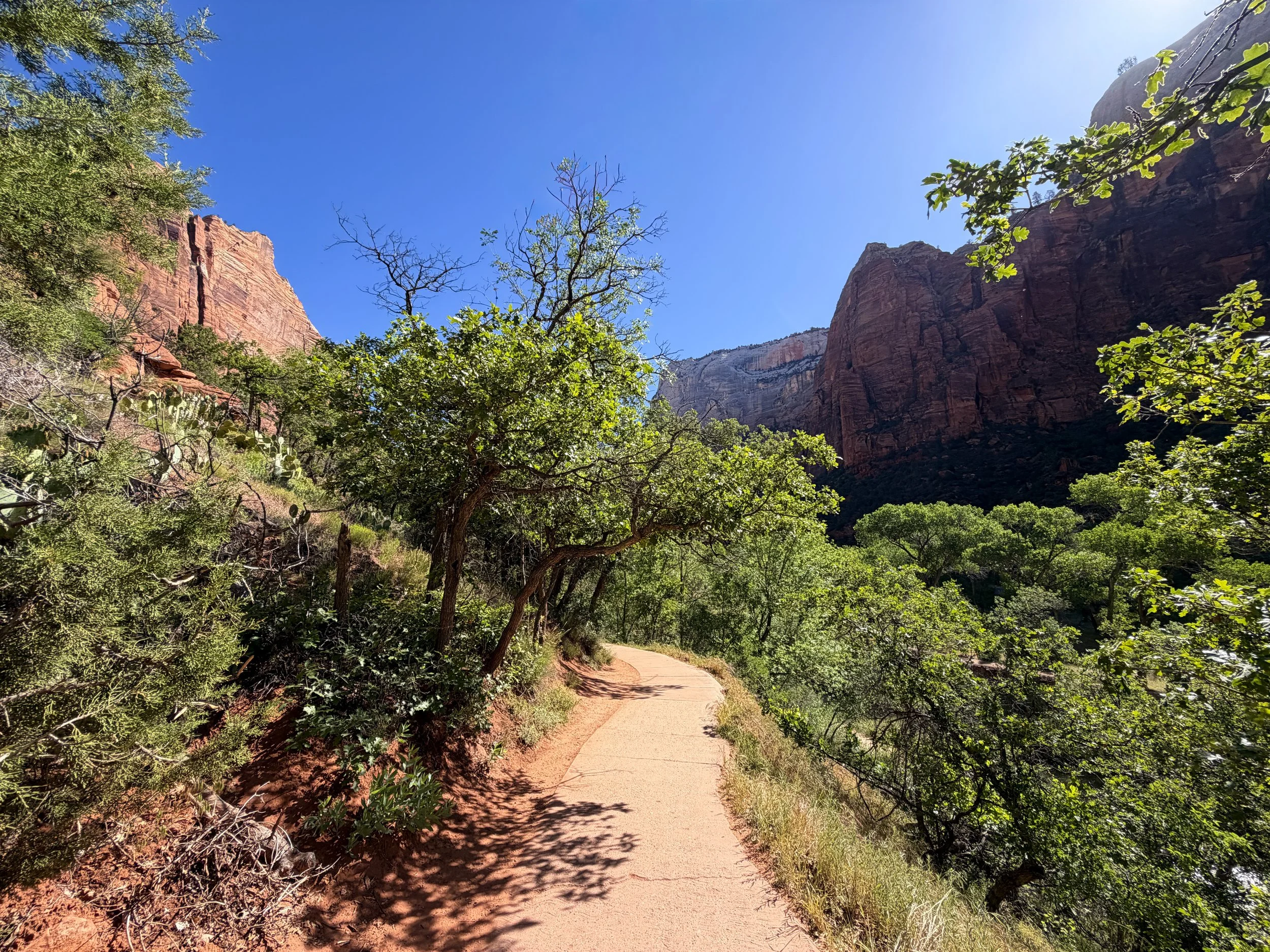 Emerald Pools Trail Zion National Park Utah