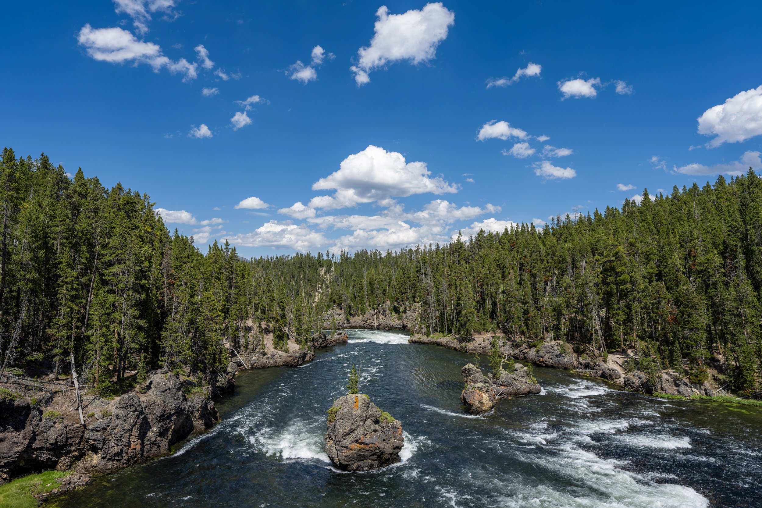North Rim Trail Yellowstone National Park Wyoming