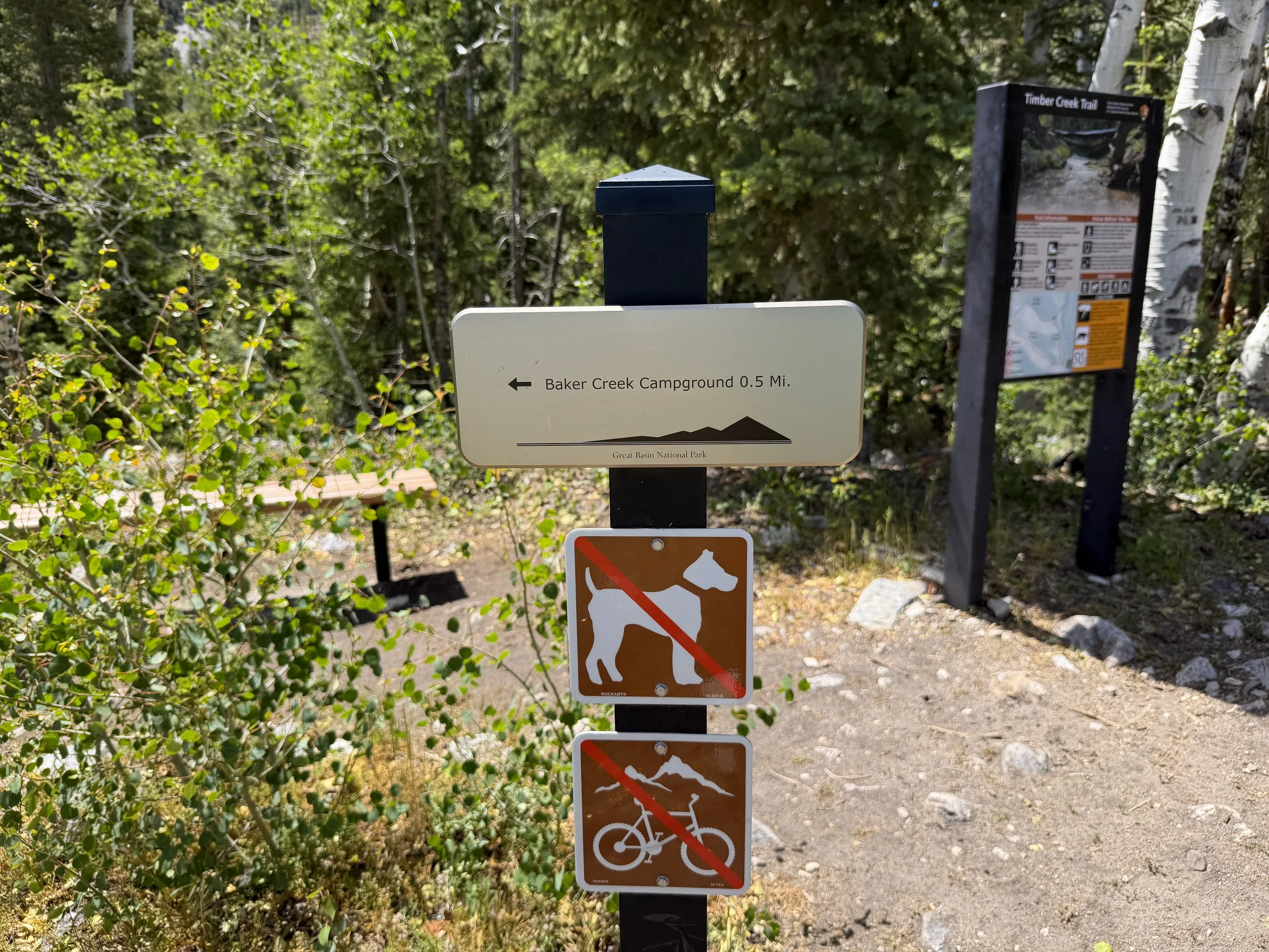 Timber Creek Trailhead Great Basin National Park Nevada