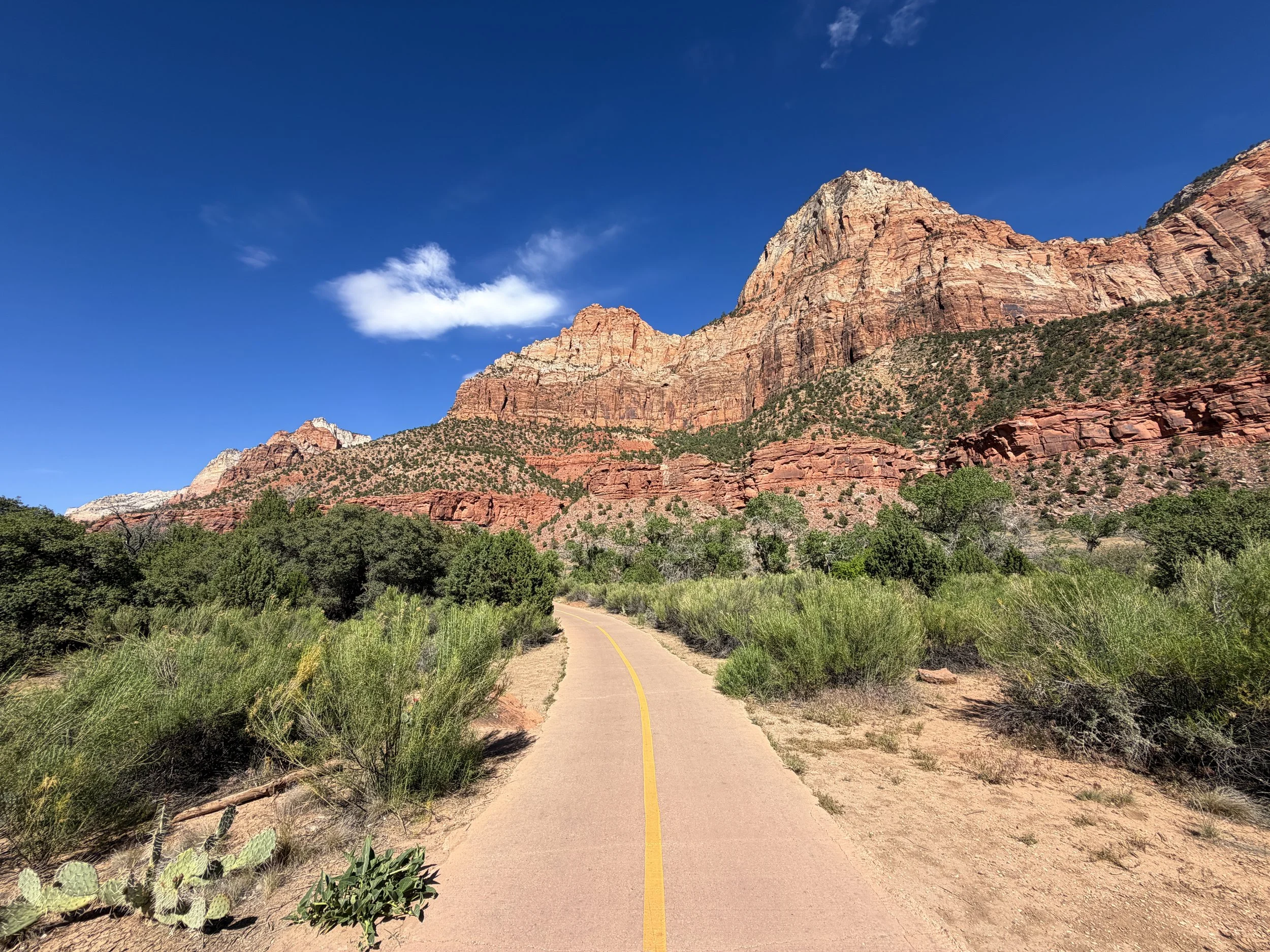 Pa'rus Trail Zion National Park Utah