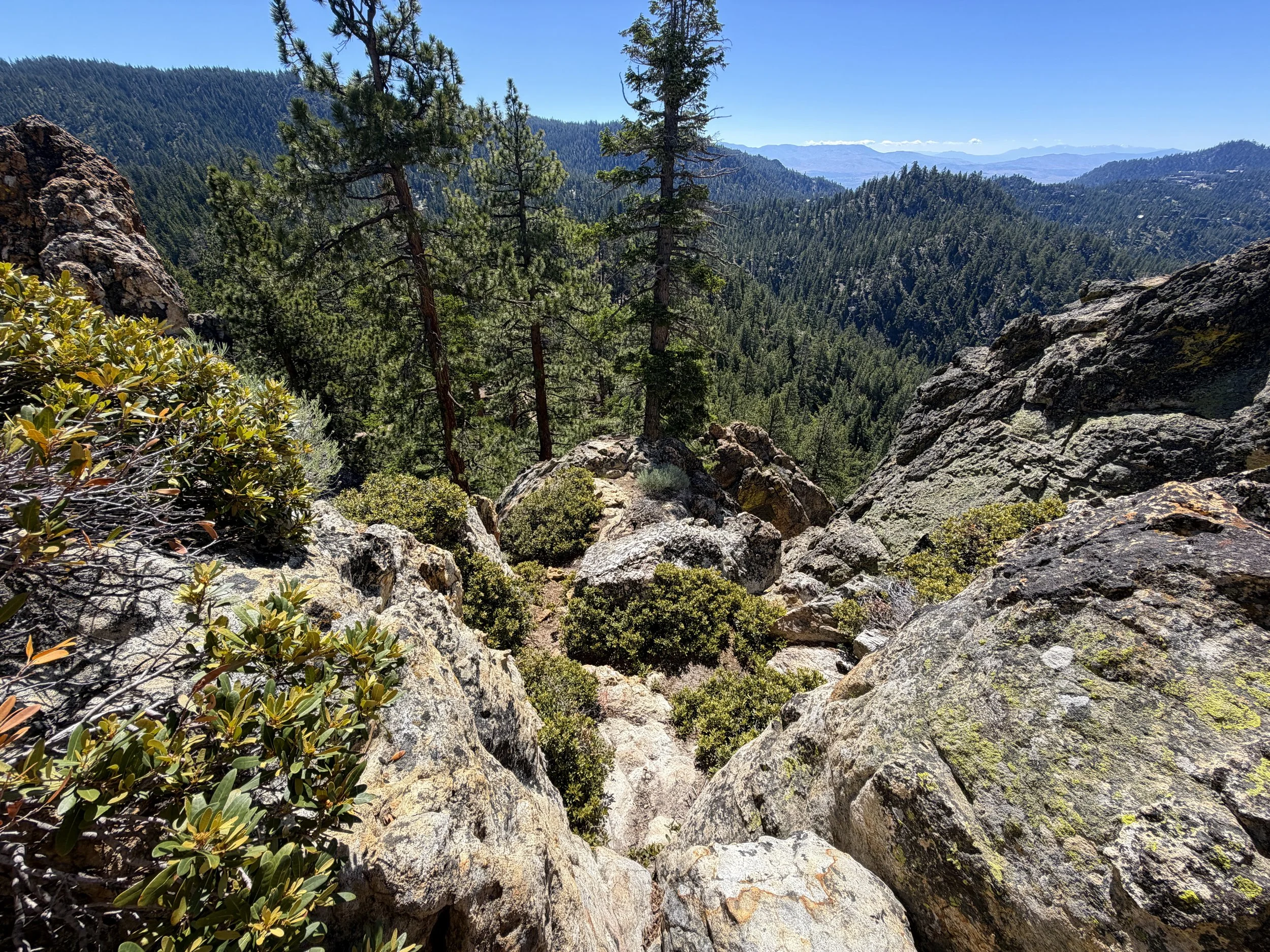 Castle Rock Trail Lake Tahoe Nevada