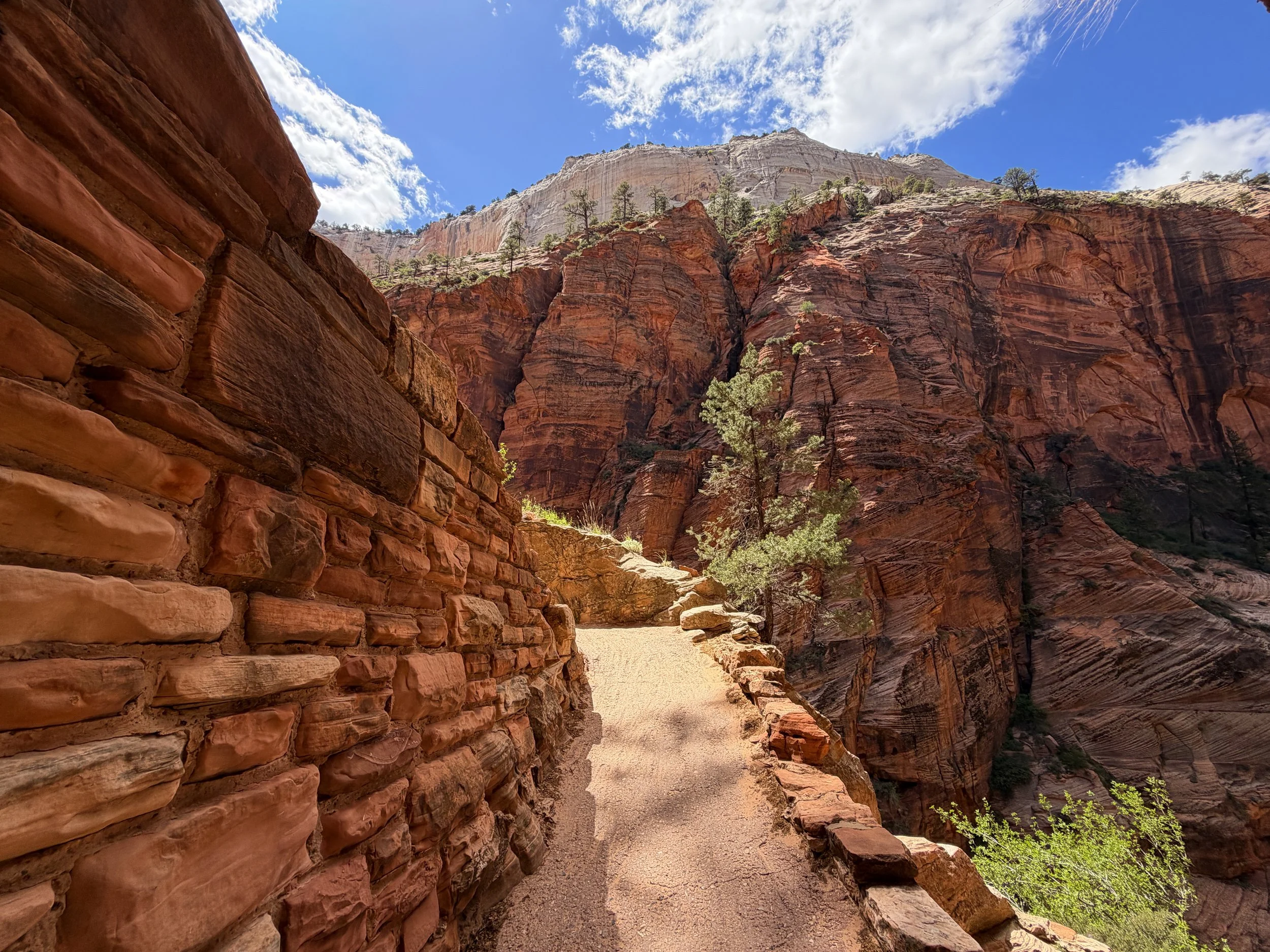 Angels Landing Trail Walters Wiggles Zion National Park Utah