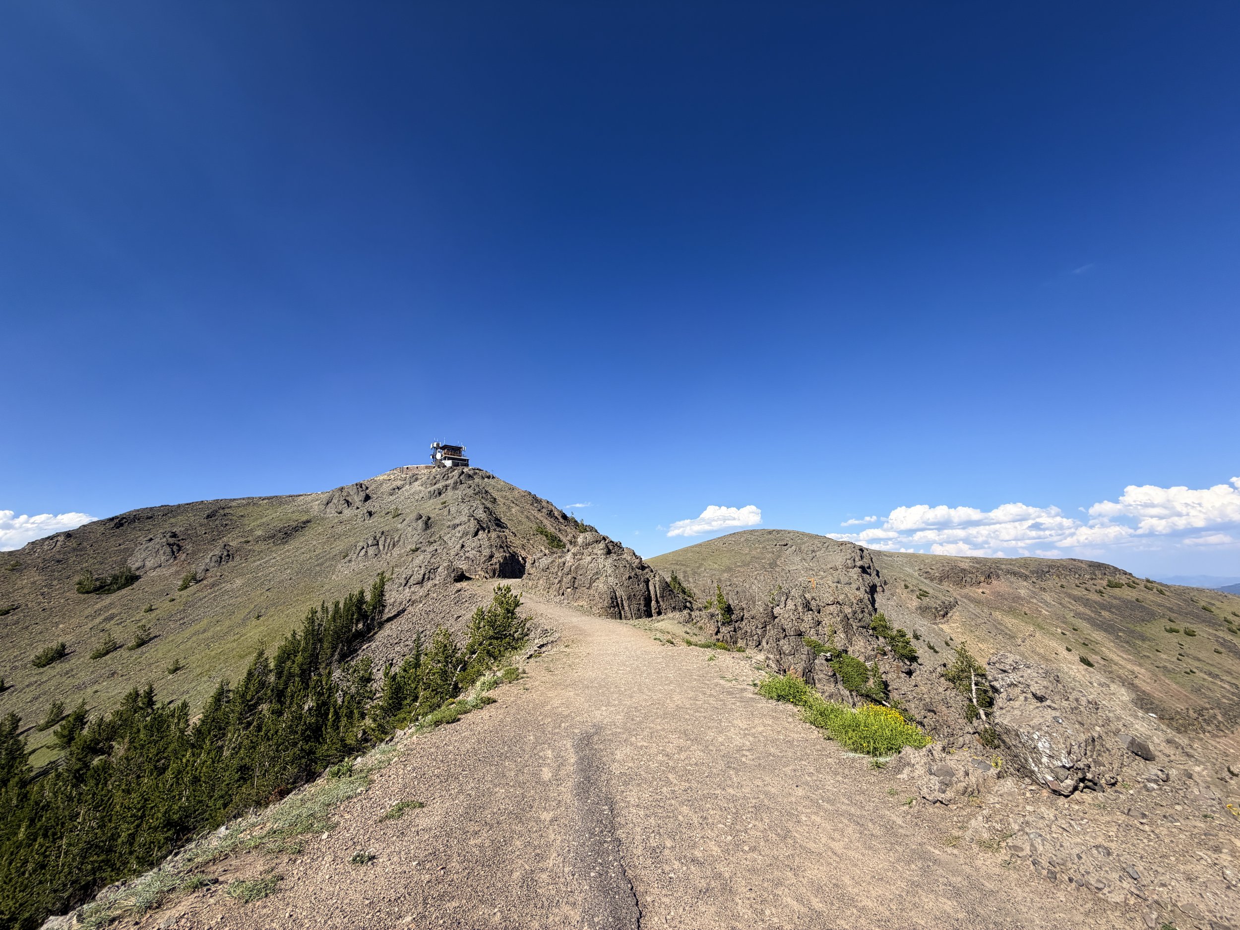 South Mt. Washburn Trail via Dunraven Pass Yellowstone National Park Wyoming