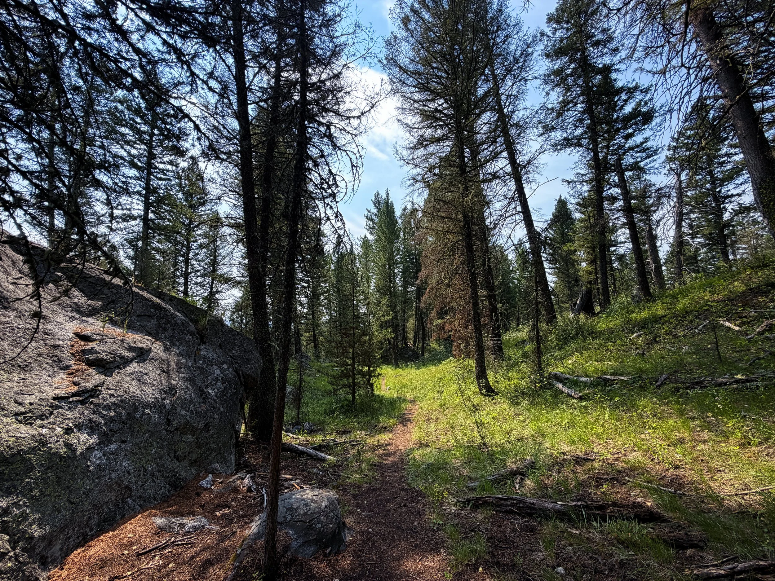 Boulder Ridge Trail Grand Teton National Park Wyoming