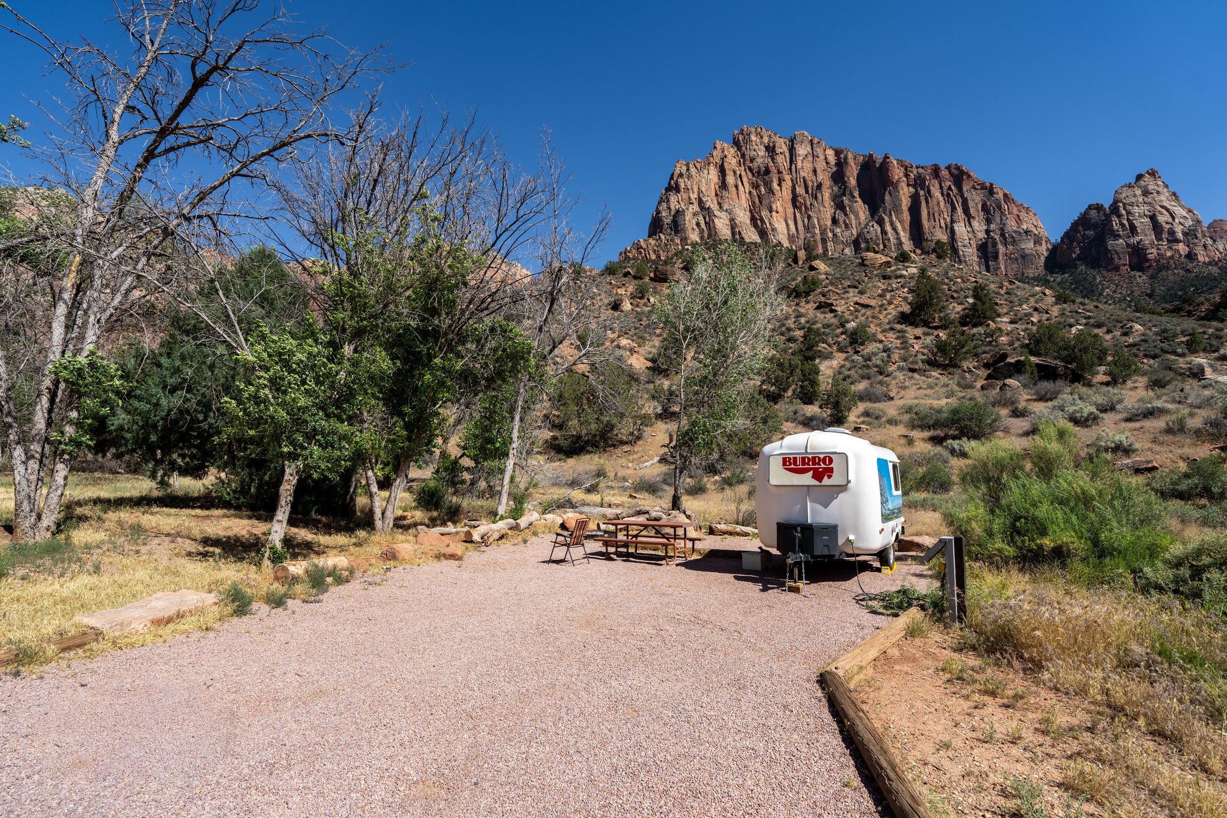 Watchman Campground Zion National Park