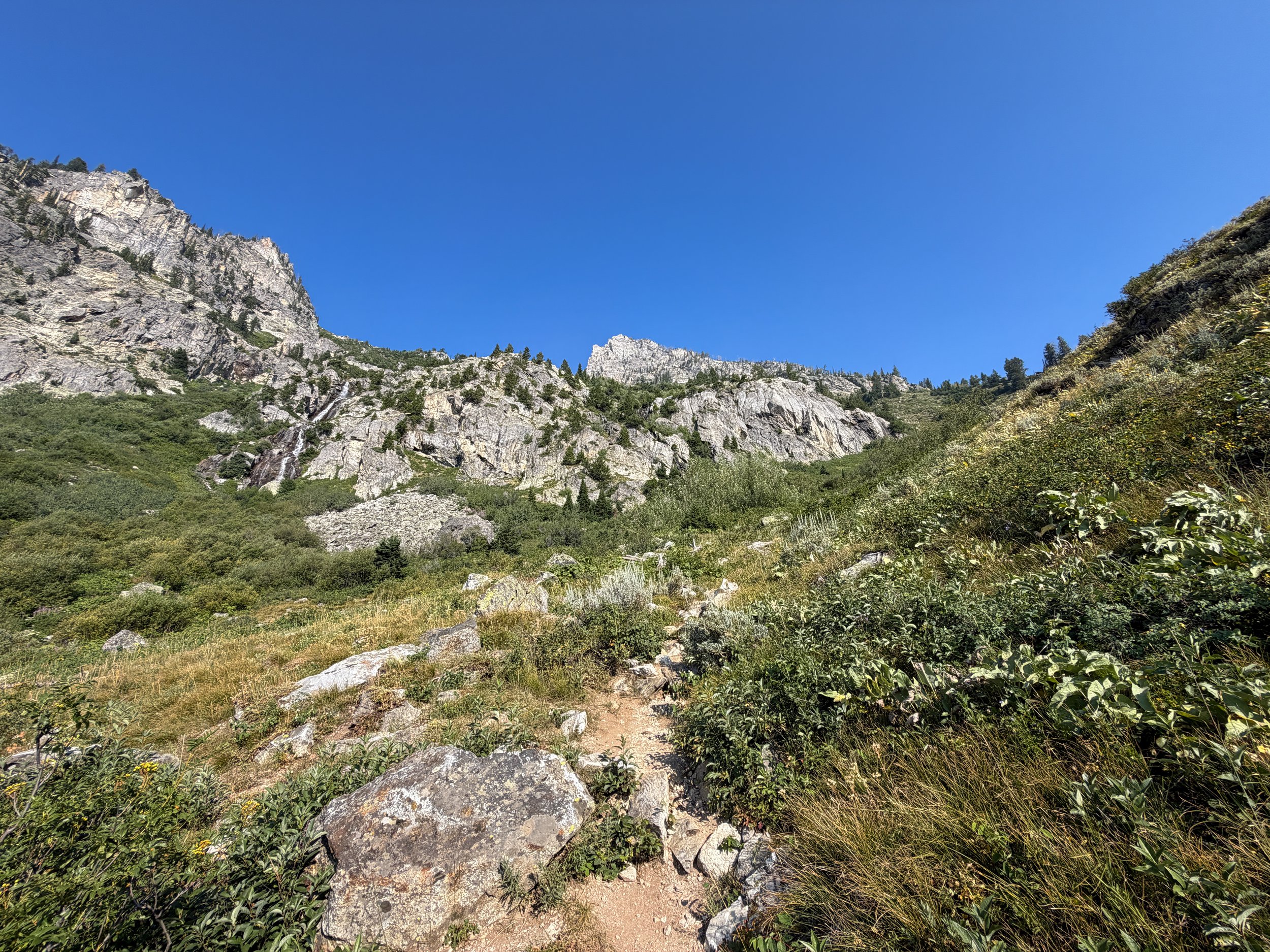 Lake of the Crags Hike Grand Teton National Park Wyoming