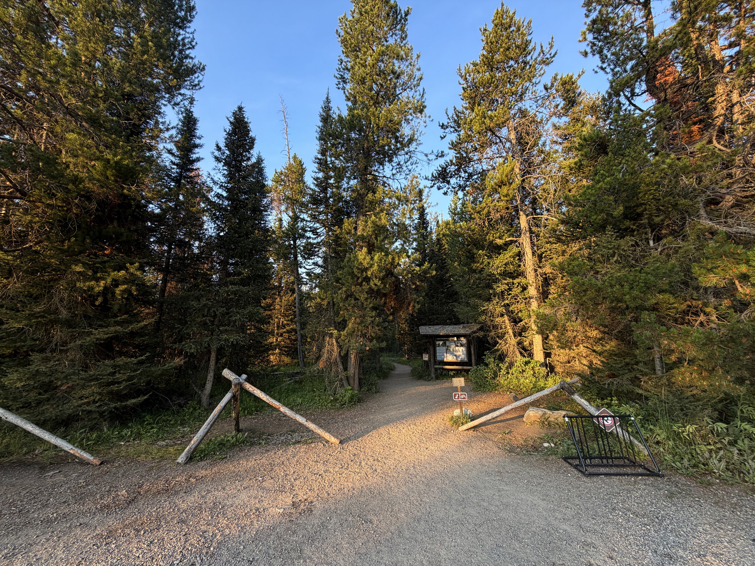 Delta Lake Trailhead Grand Teton National Park Wyoming