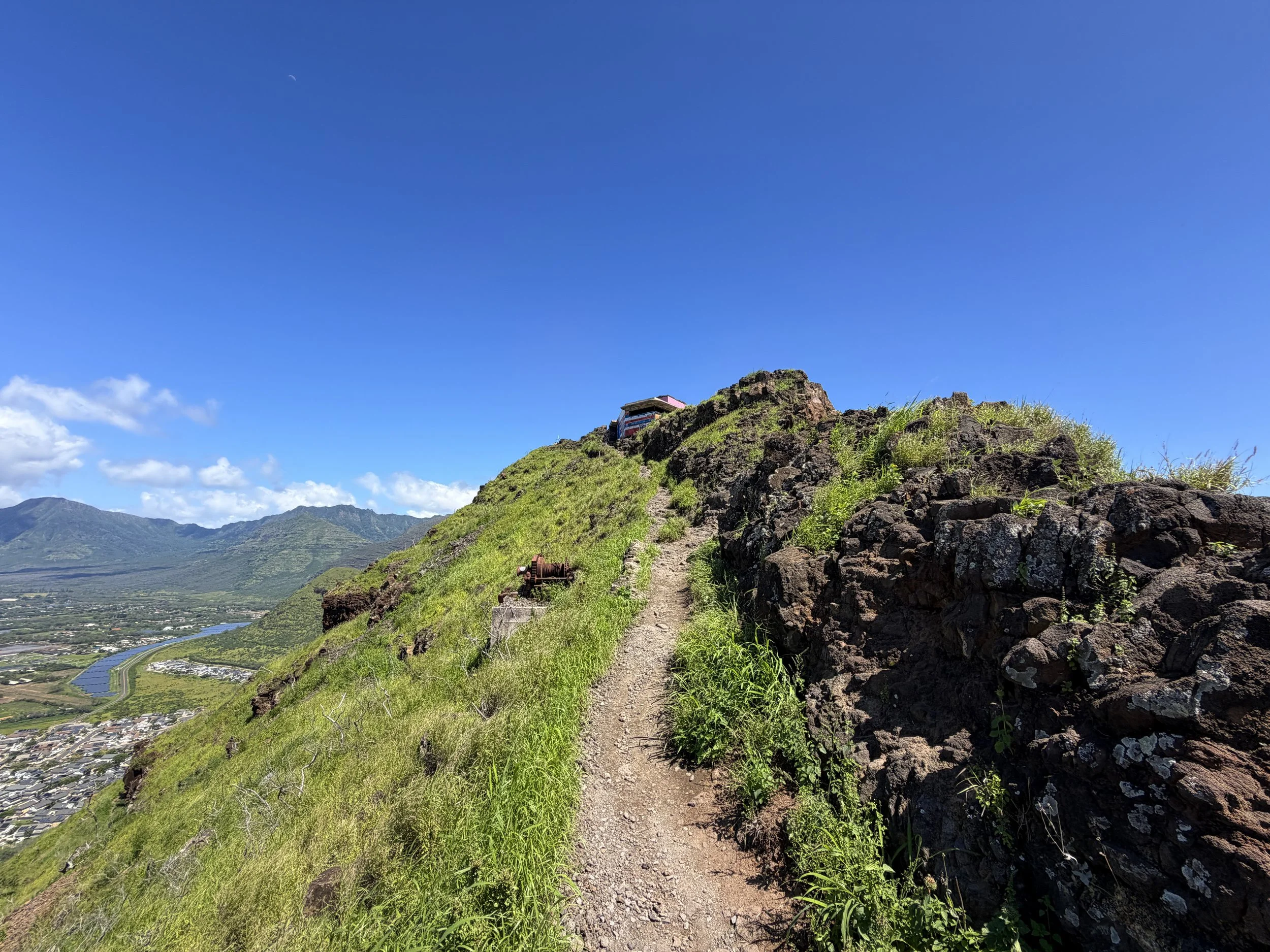Puu O Hulu Trail Pillboxes Oahu Hawaii